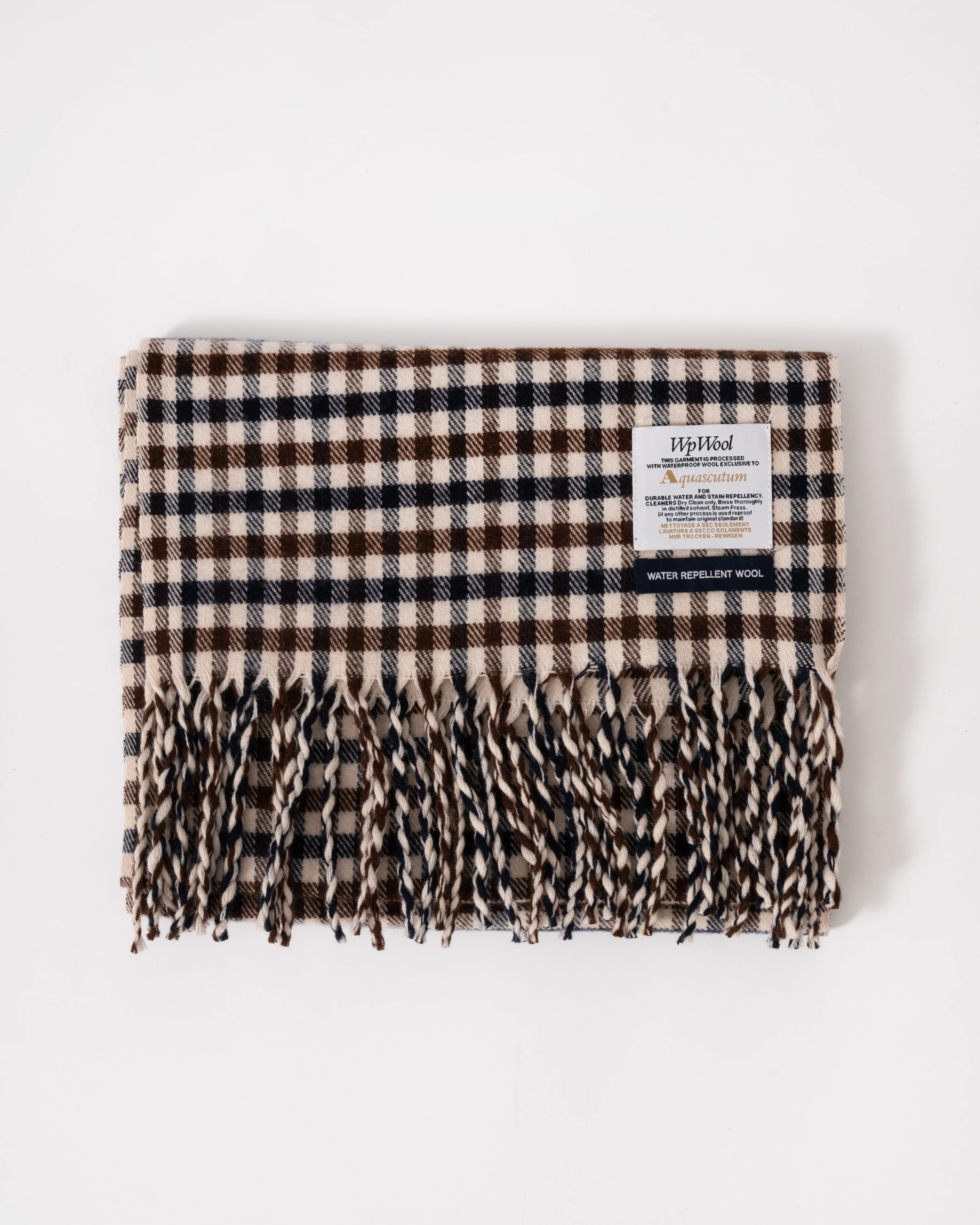 Aquascutum Club Check Scarf - Club Check 28 - Image 2