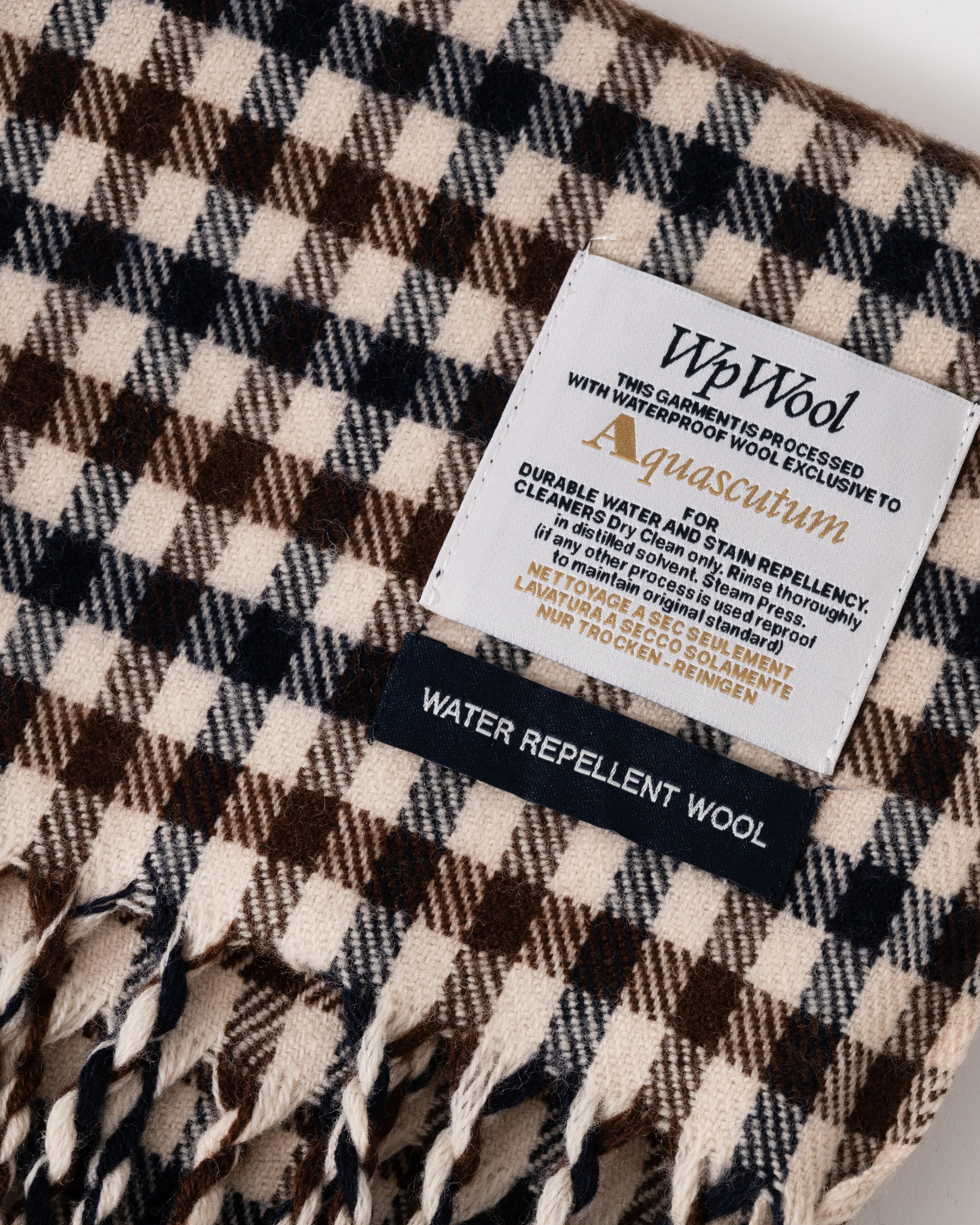 Aquascutum Club Check Scarf - Club Check 28 - Image 3