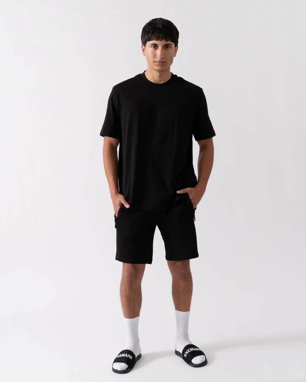 Armani Exchange Bermuda Lounge Shorts - Image 4
