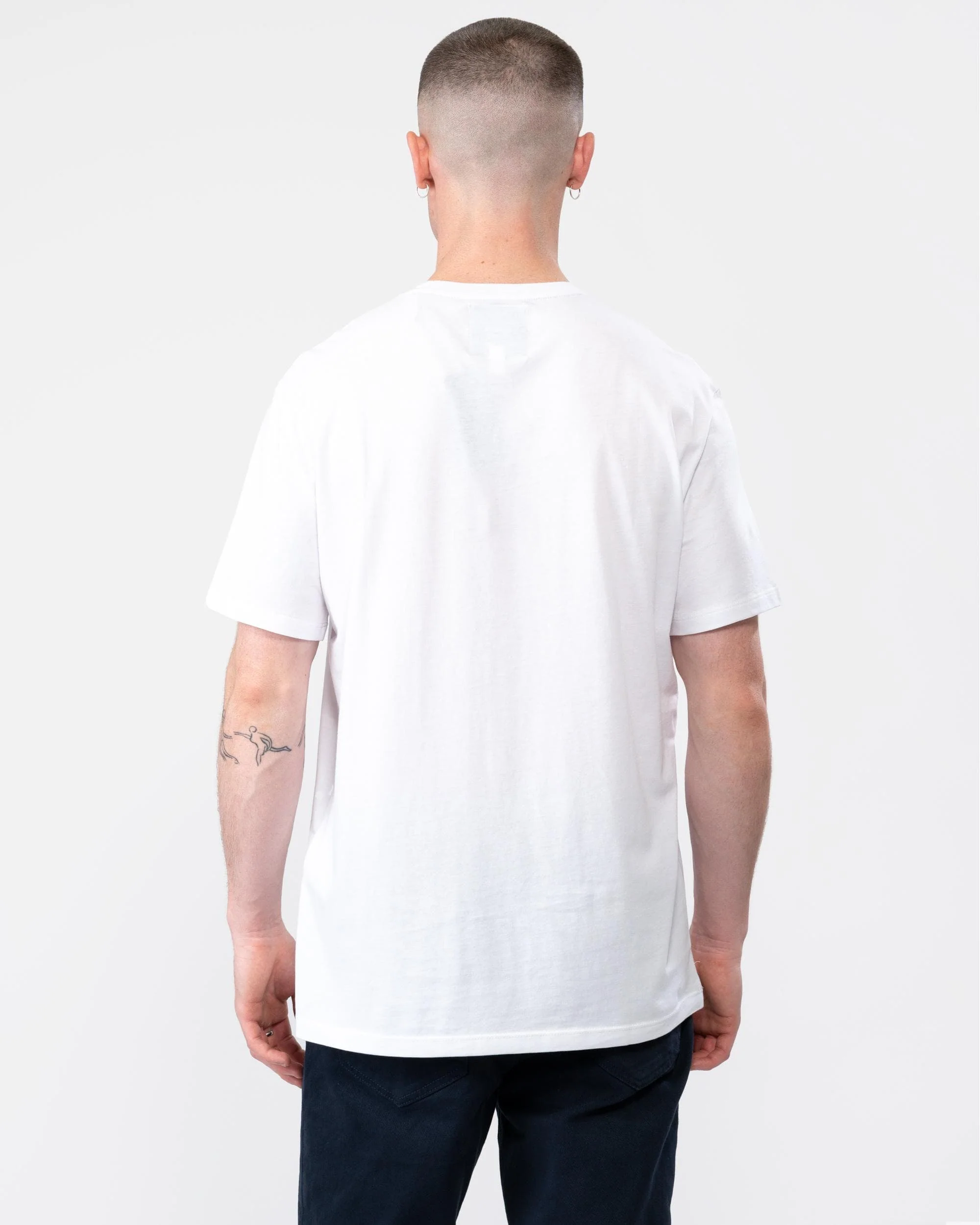 Armani Exchange Large A|X Logo Mens T-Shirt - Image 4