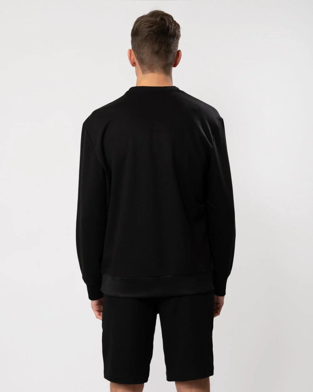 Armani Exchange Mens 3D A|X Logo Crew Neck Sweatshirt - Image 4