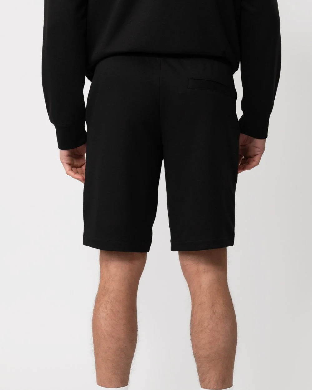 Armani Exchange Mens 3D A|X Logo Drawstring Shorts - Image 3