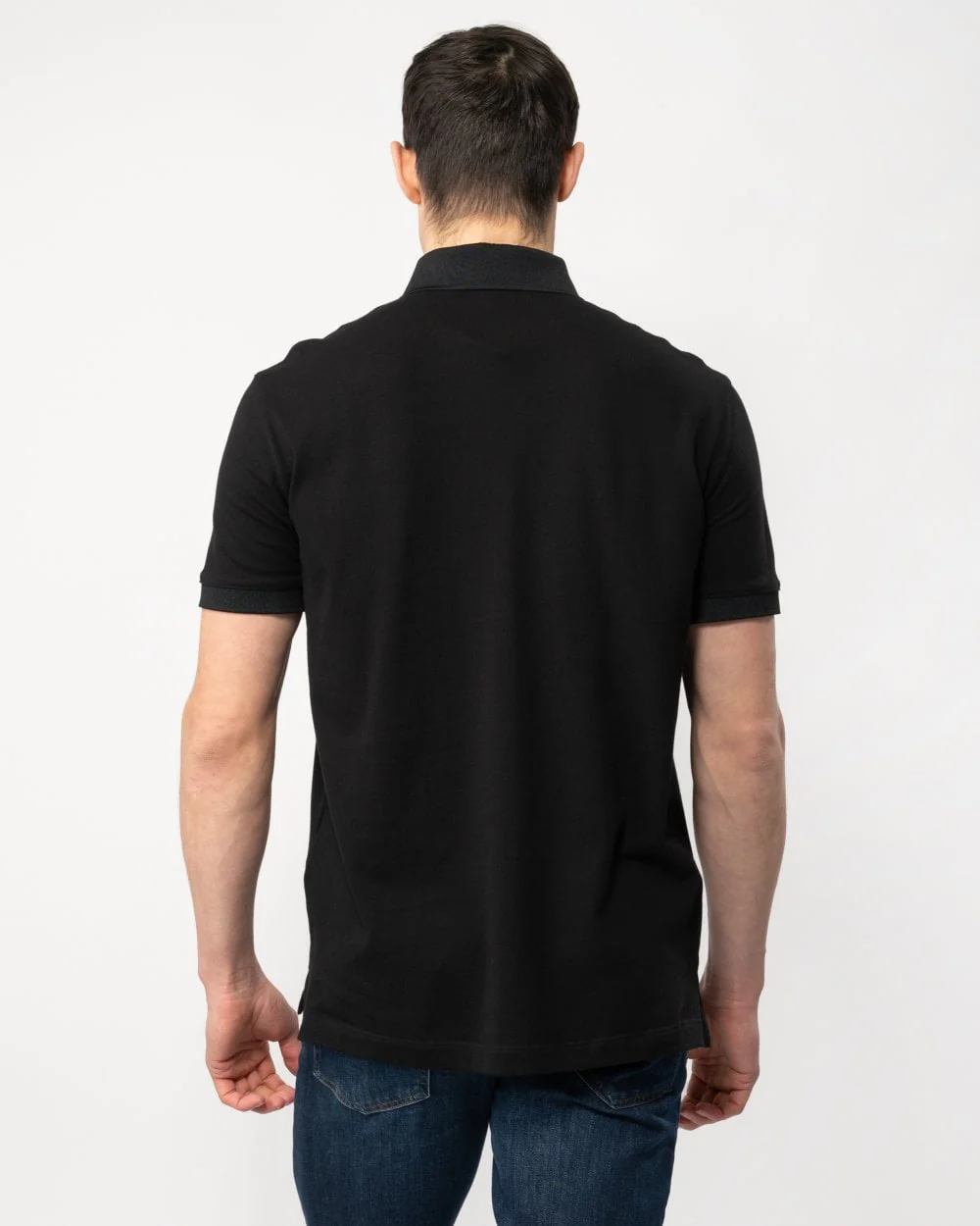 Armani Exchange Mens 3D A|X Logo Polo - Image 2