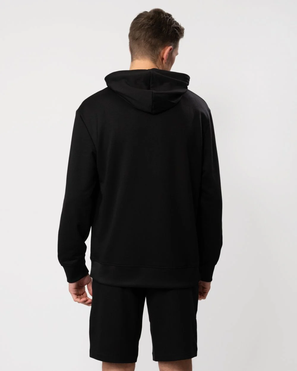 Armani Exchange Mens 3D A|X Logo Pullover Hoodie - Image 4