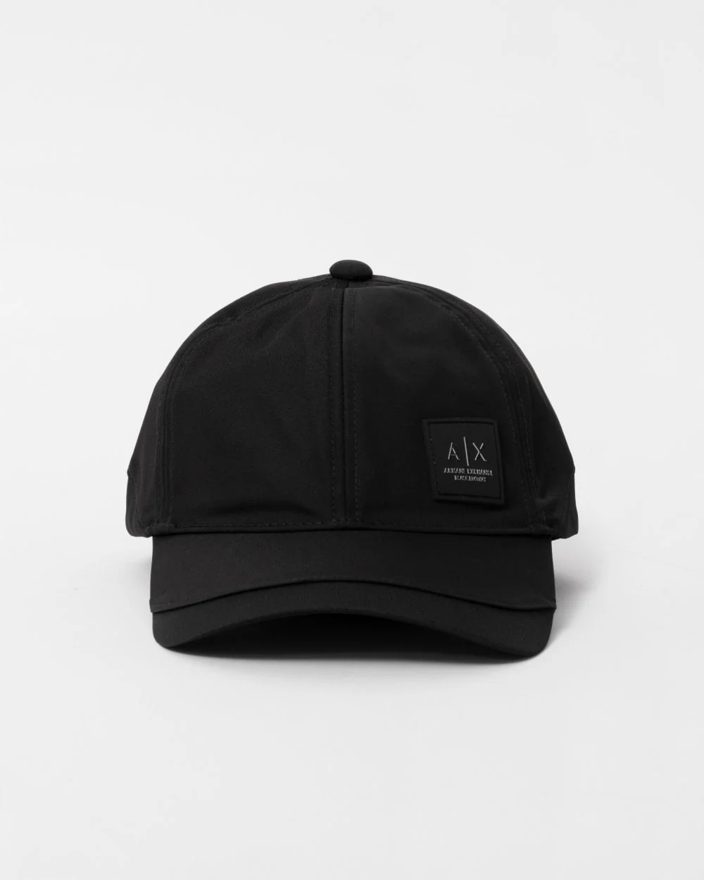 Armani Exchange Mens Black Edition Patch Logo Baseball Cap - Image 3