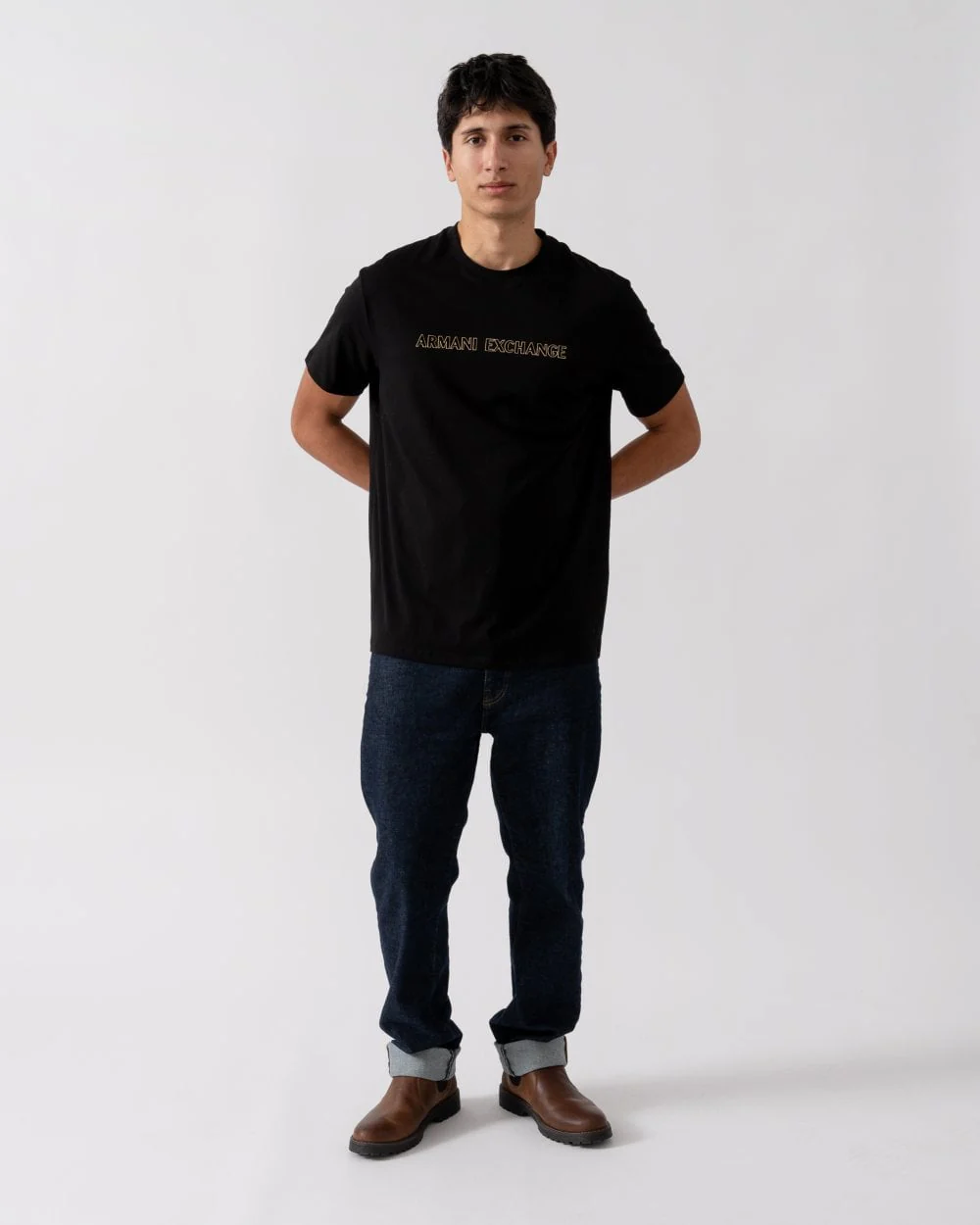 Armani Exchange Mens Crew Neck T-Shirt XM000127 AF10356 - Image 3