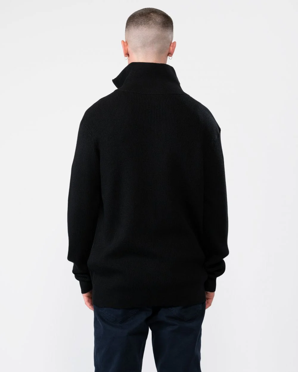 Armani Exchange Mens Double Zip Cardigan - Image 4