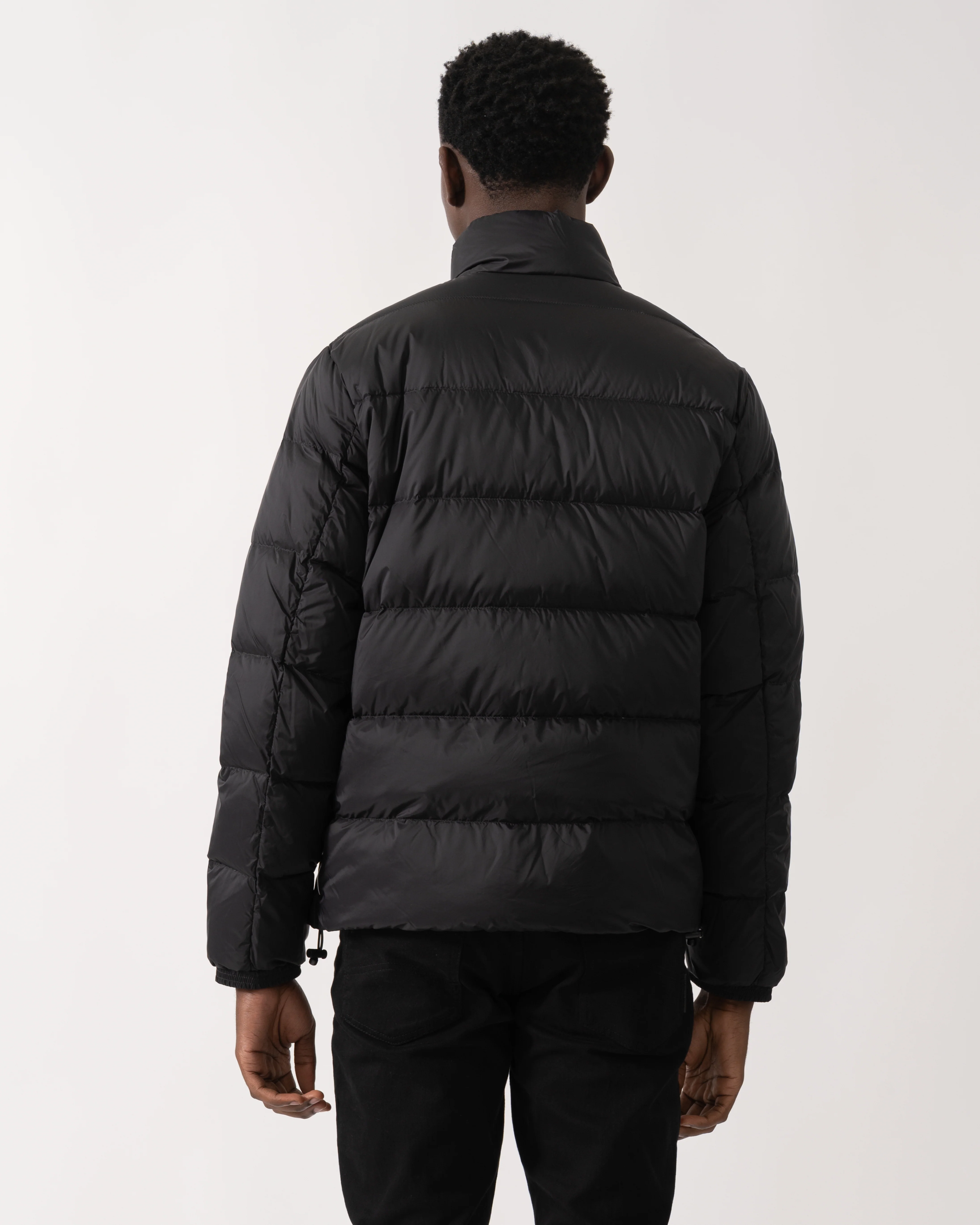 Armani Exchange Mens Down Jacket XM001575-AF16927 - Black UC001 - Image 4