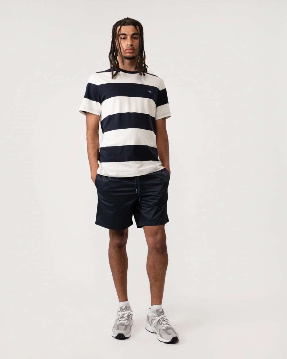 Armani Exchange Mens Drawstring Track Shorts - Image 2
