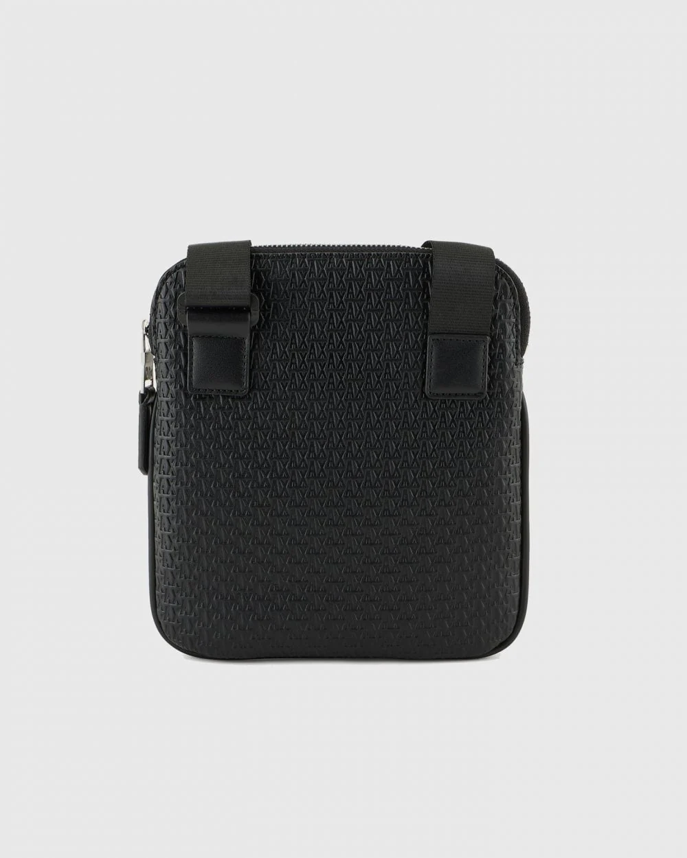 Armani Exchange Mens Embossed Logo Pattern Messenger Bag - Image 3