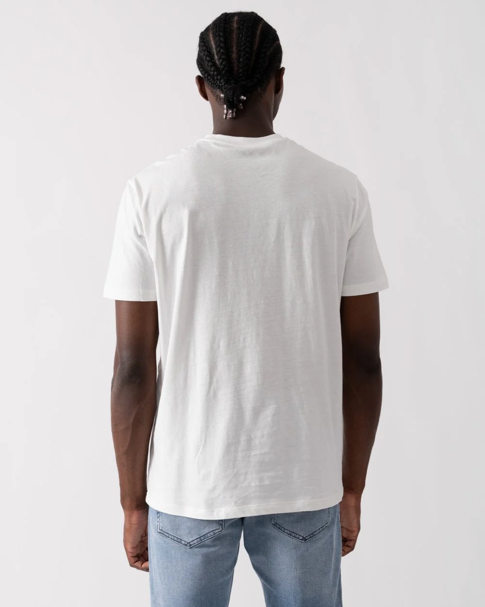 Armani Exchange Mens Logo Print T-Shirt 6DZTHH ZJH4Z - Image 4