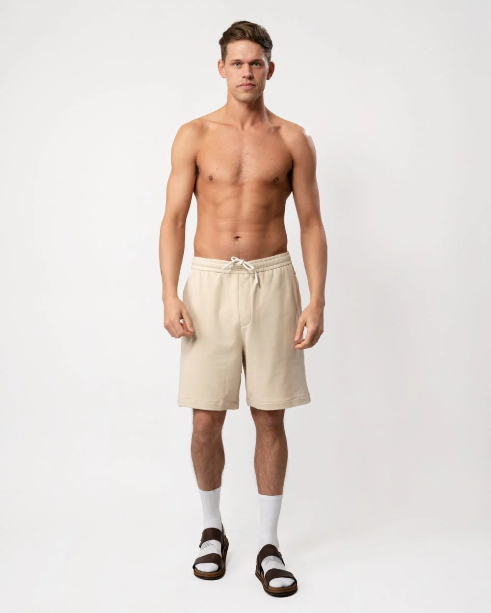 Armani Exchange Mens Milano Edition French Terry Shorts - Image 2