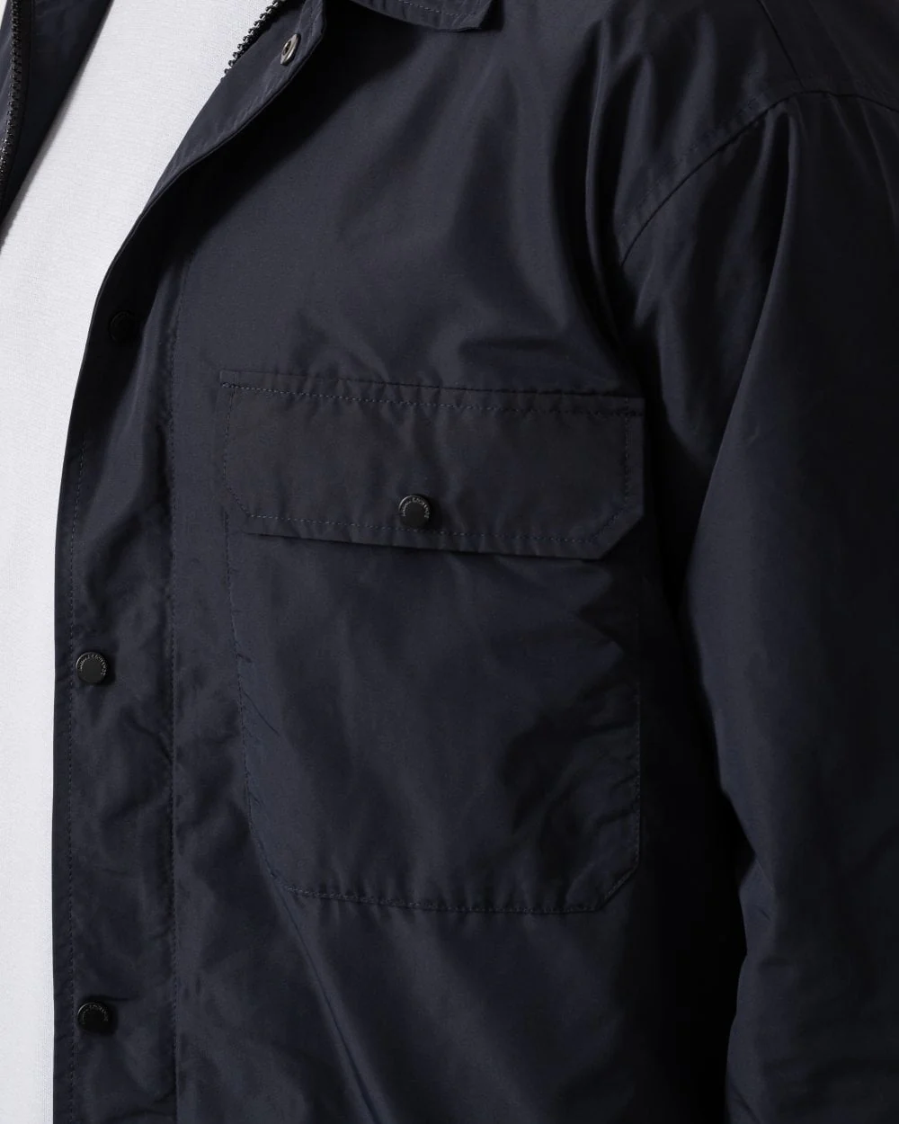 Armani Exchange Mens Overshirt - Deep Navy UB101 - Image 6