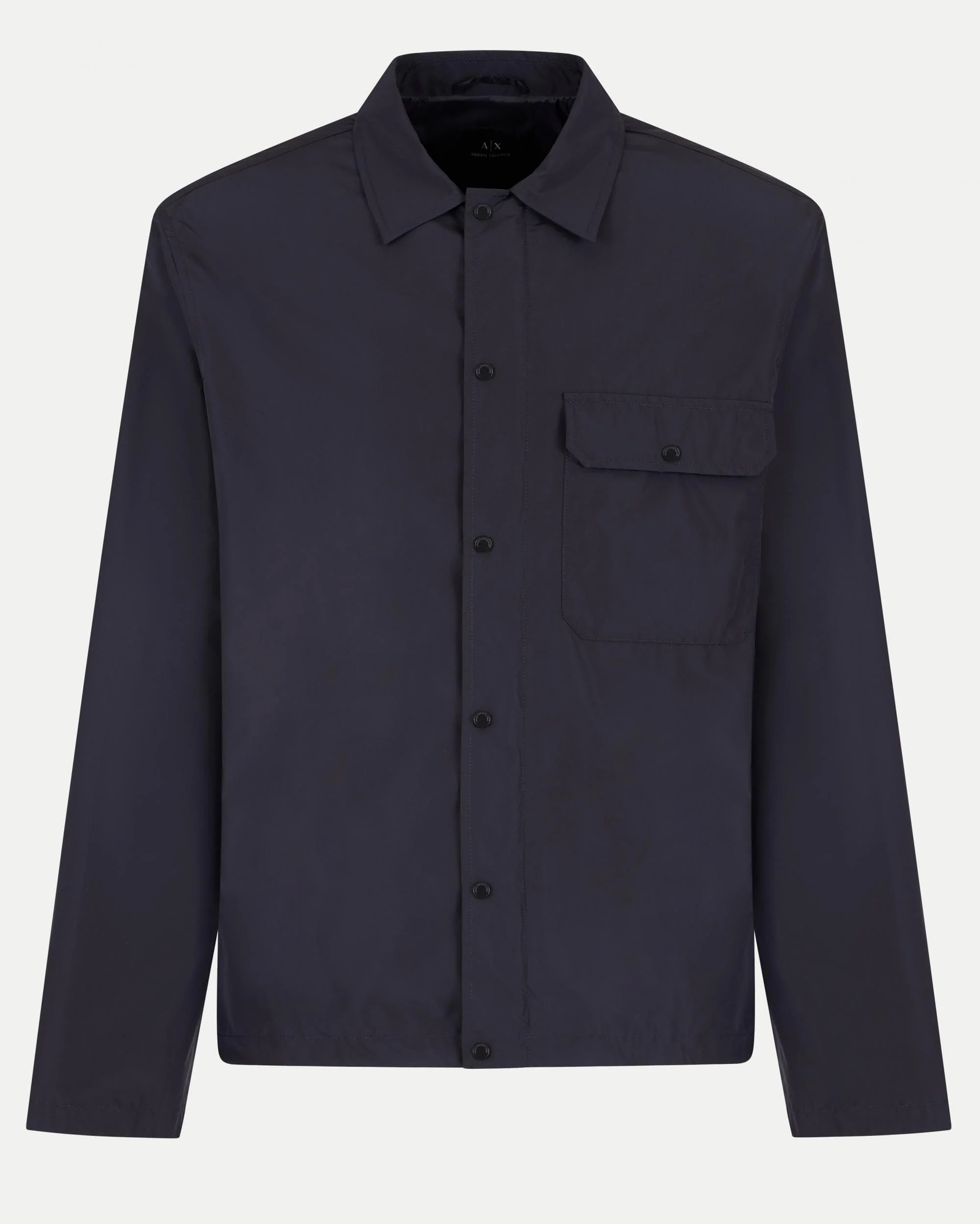 Armani Exchange Mens Overshirt - Deep Navy UB101 - Image 7