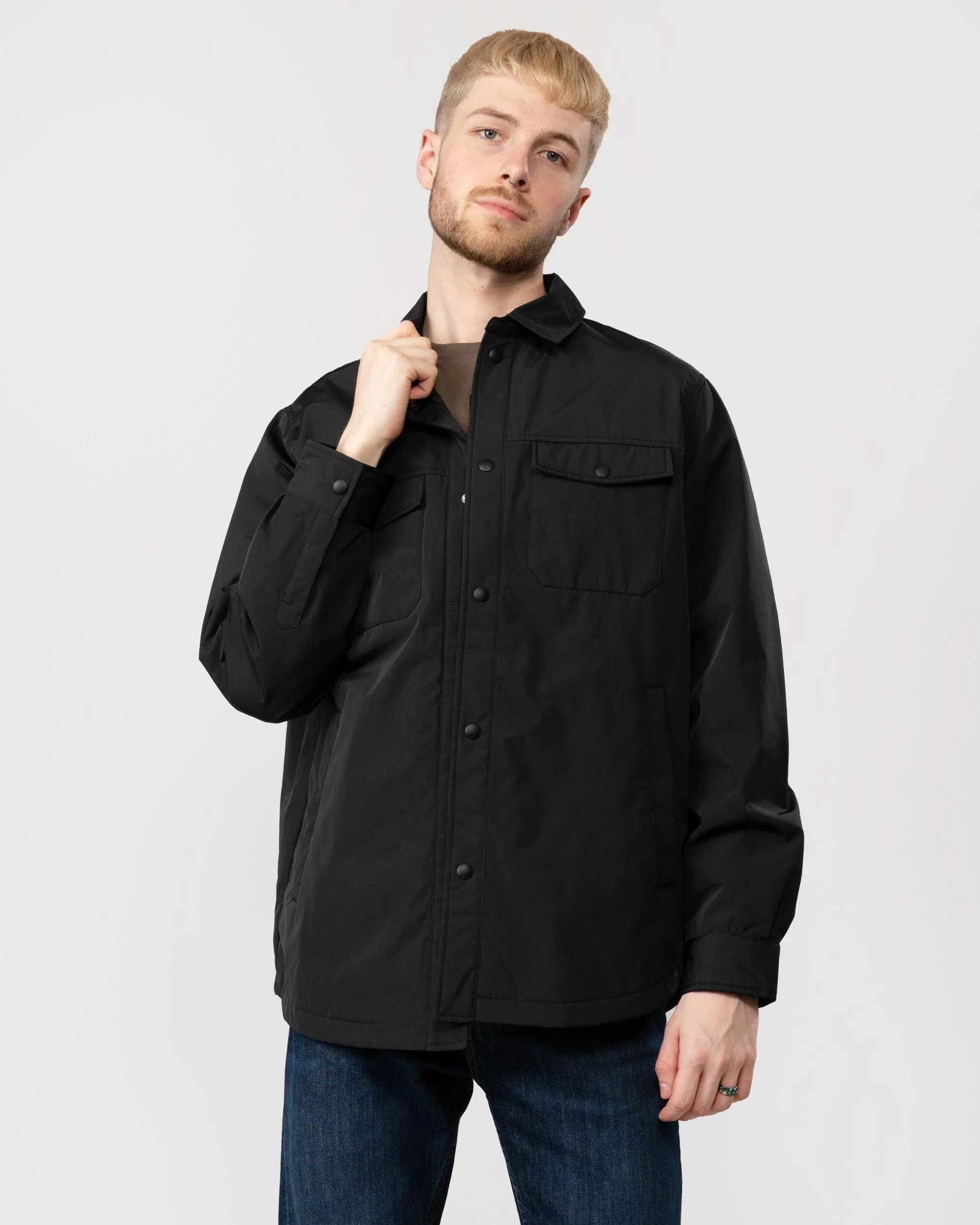 Armani Exchange Mens Padded Overshirt - Image 3
