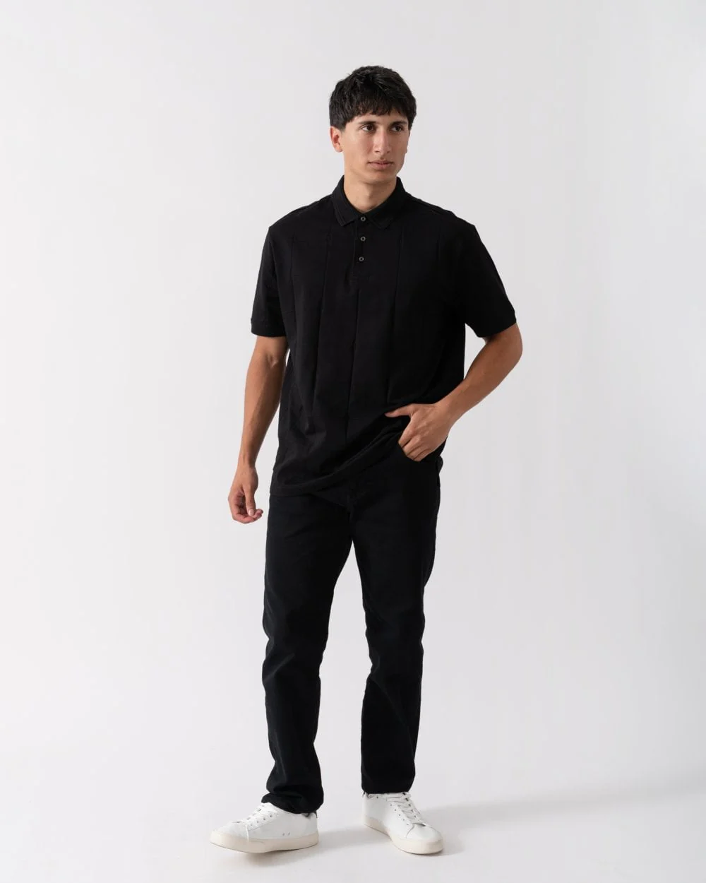 Armani Exchange Mens Short Sleeve Polo Shirt 6DZFLJ ZJ2ZZ - Image 3