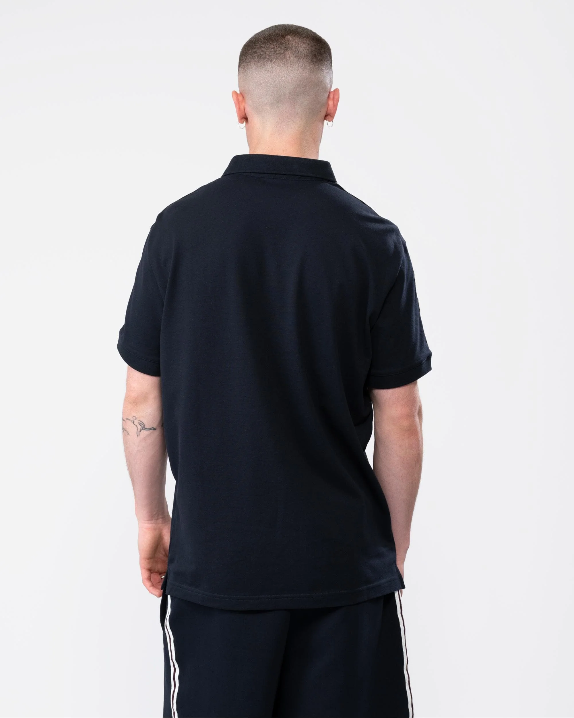Armani Exchange Mens Signature Polo - Image 4