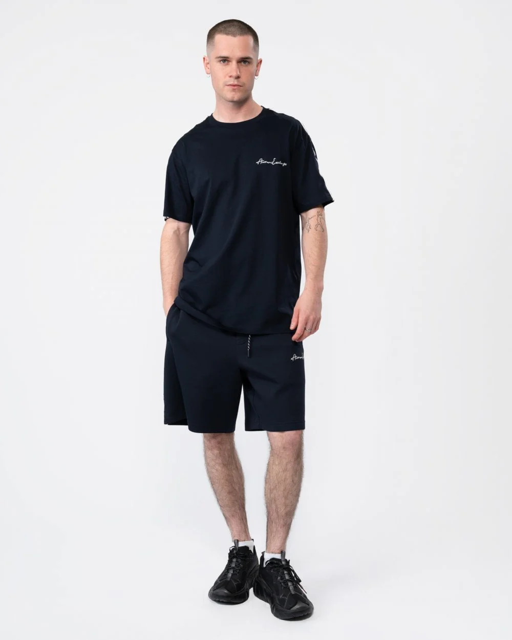 Armani Exchange Mens Signature Shorts - Image 4