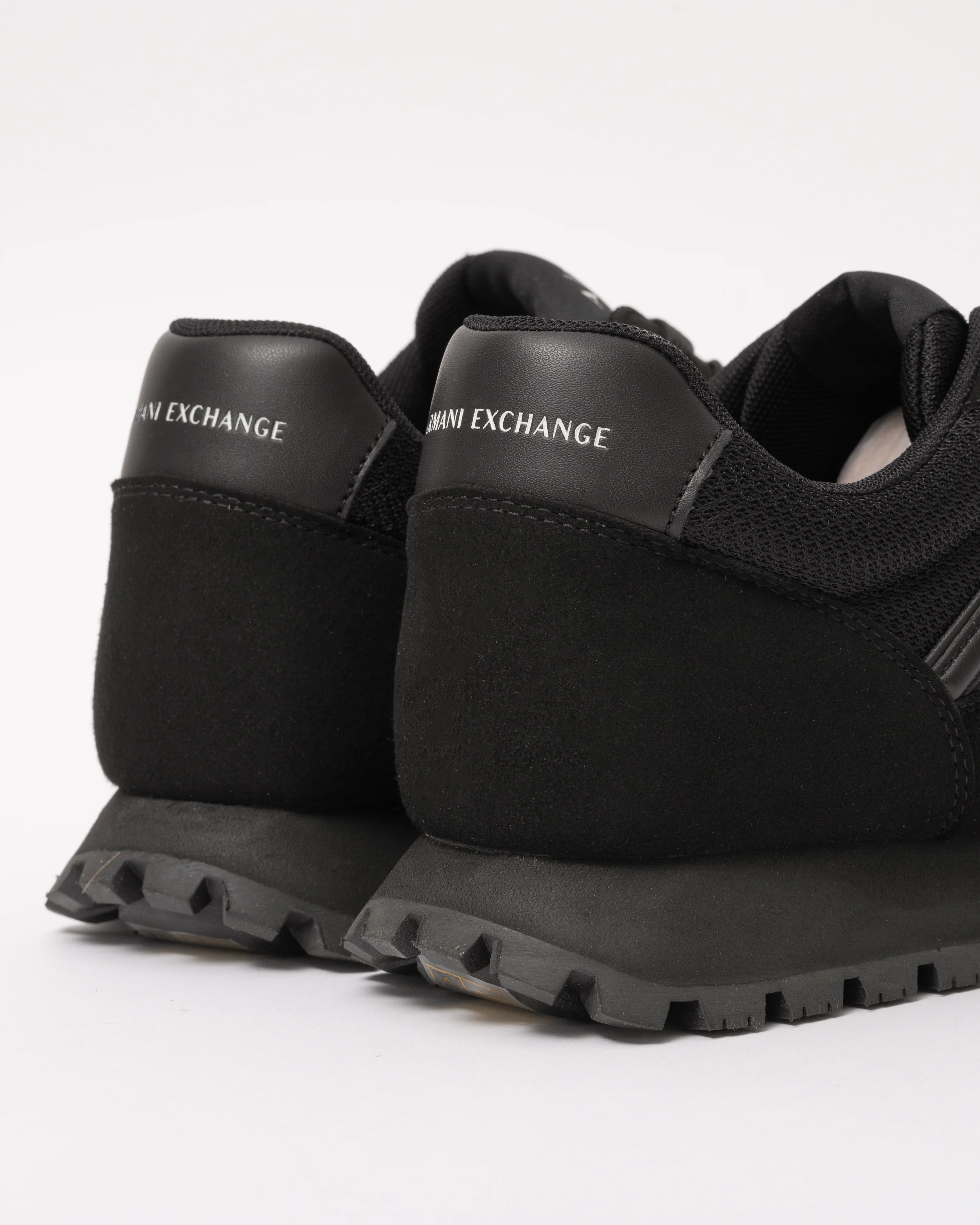 Armani Exchange Mens Sneaker XM001960-AF19388 - Black/Black MC005 - Image 2