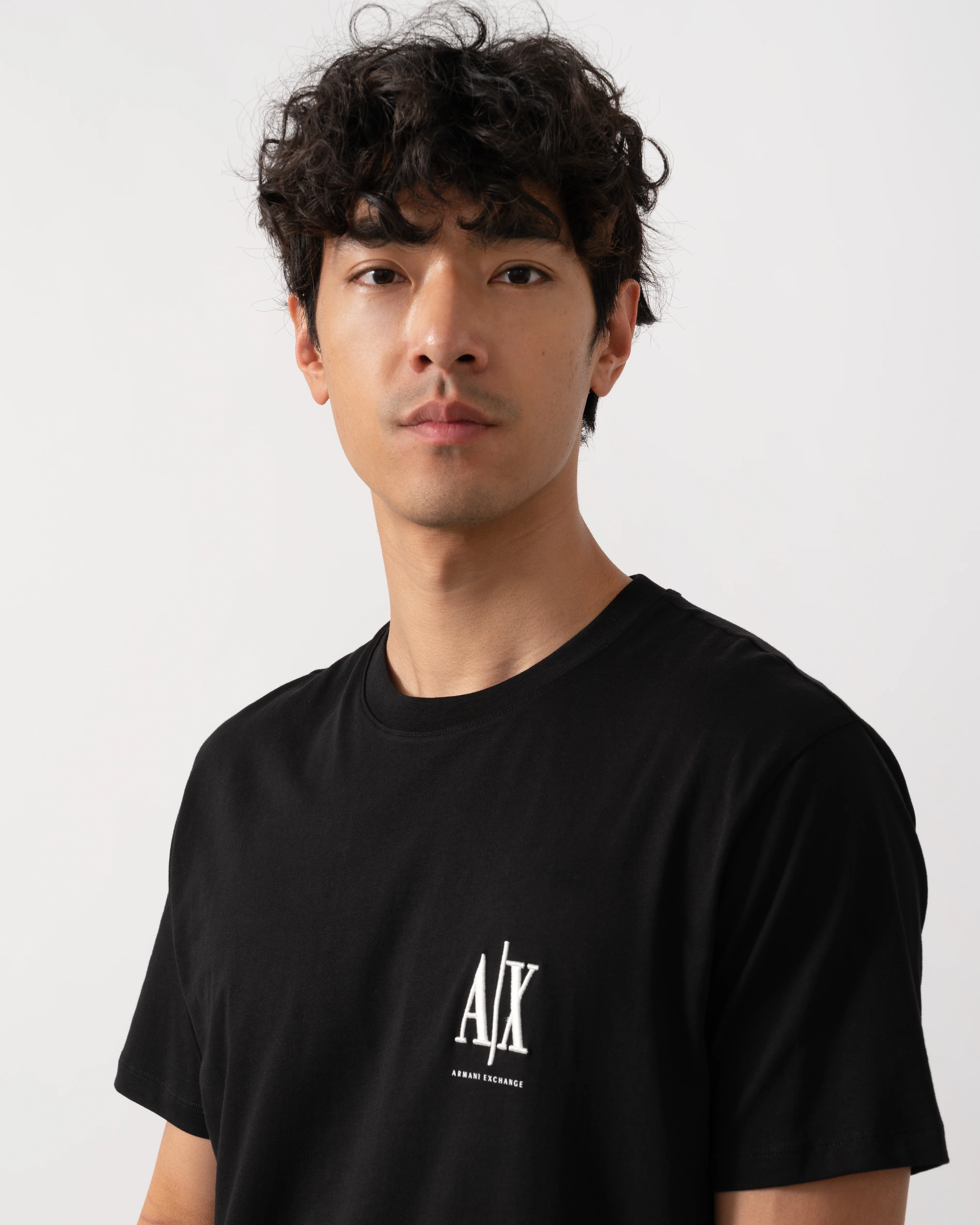 Armani Exchange Mens T-Shirt XM000365-AF12308 - Black UC001 - Image 2