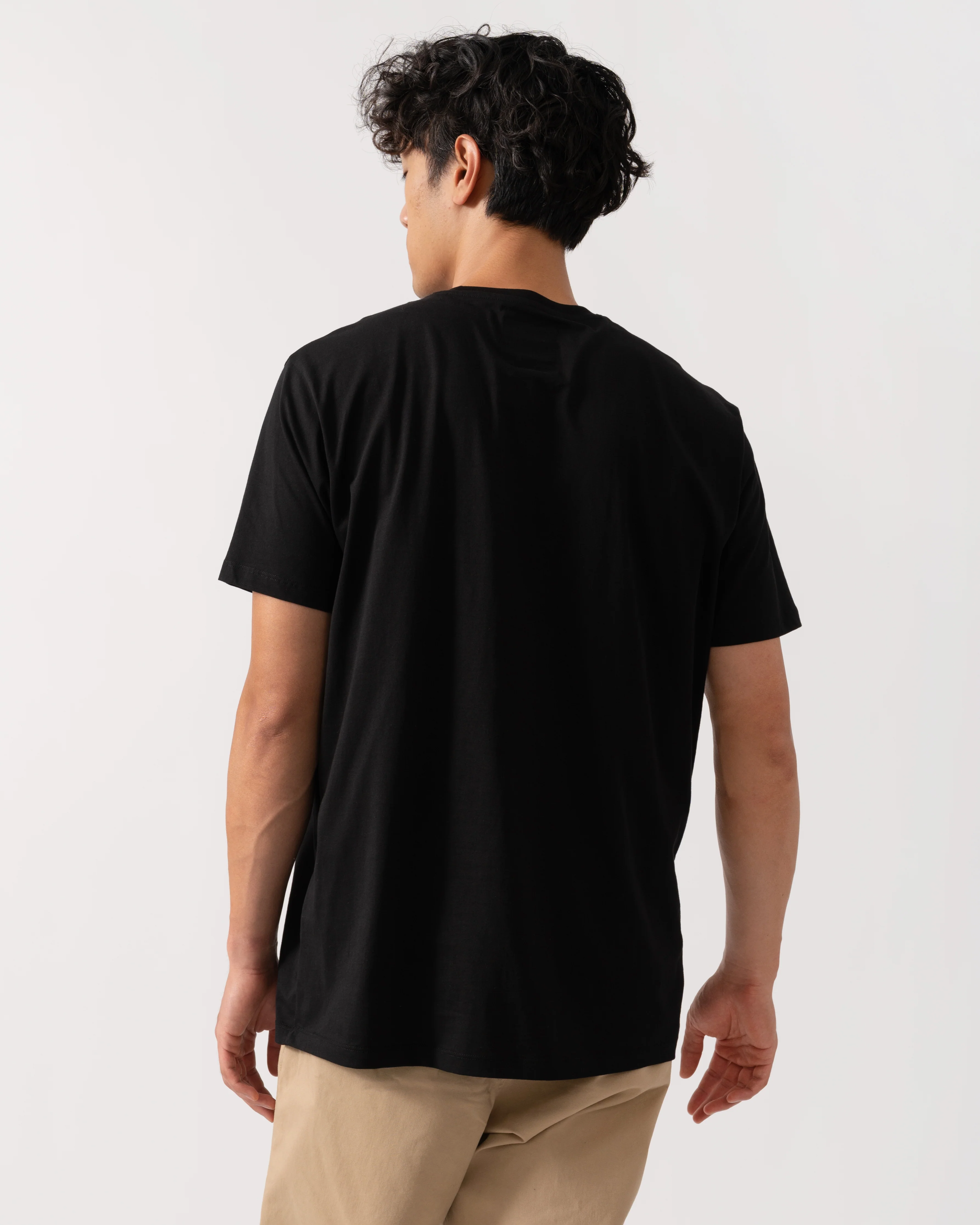 Armani Exchange Mens T-Shirt XM000365-AF12308 - Black UC001 - Image 4
