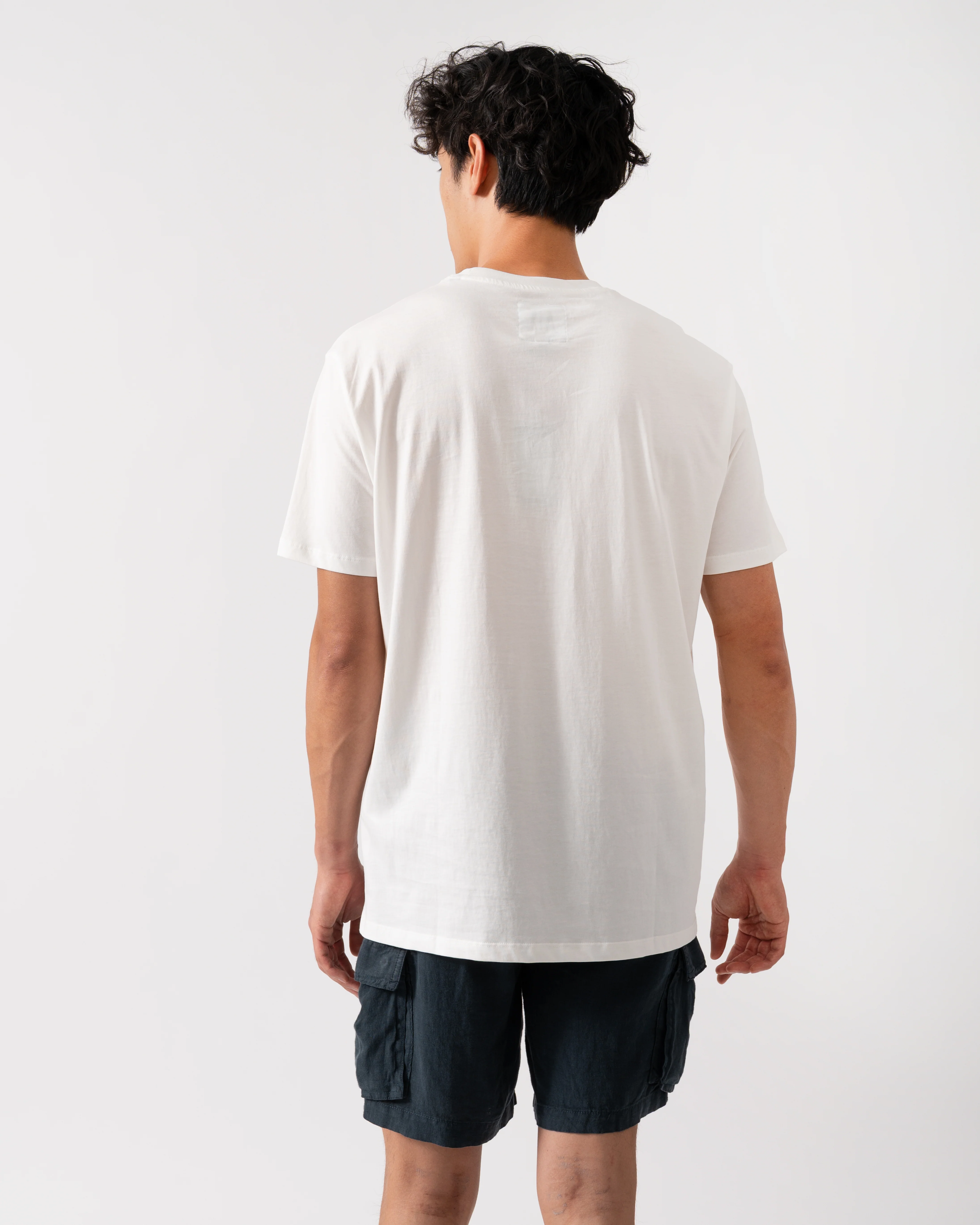 Armani Exchange Mens T-Shirt XM000365-AF12308 - Off White U0009 - Image 4