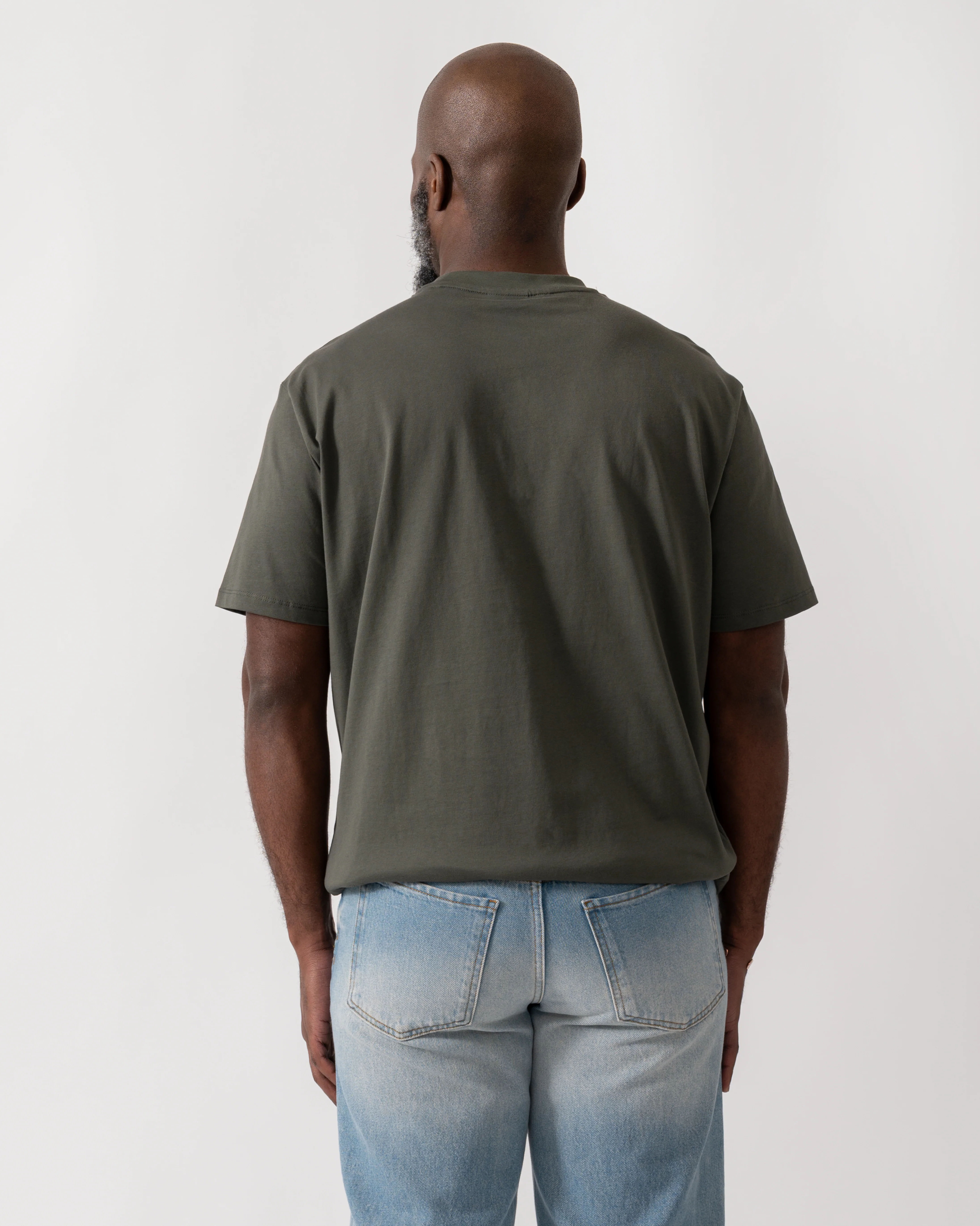 Armani Exchange Mens T-Shirt with Tonal Milano/New York Logo - Chimera M8317 - Image 4