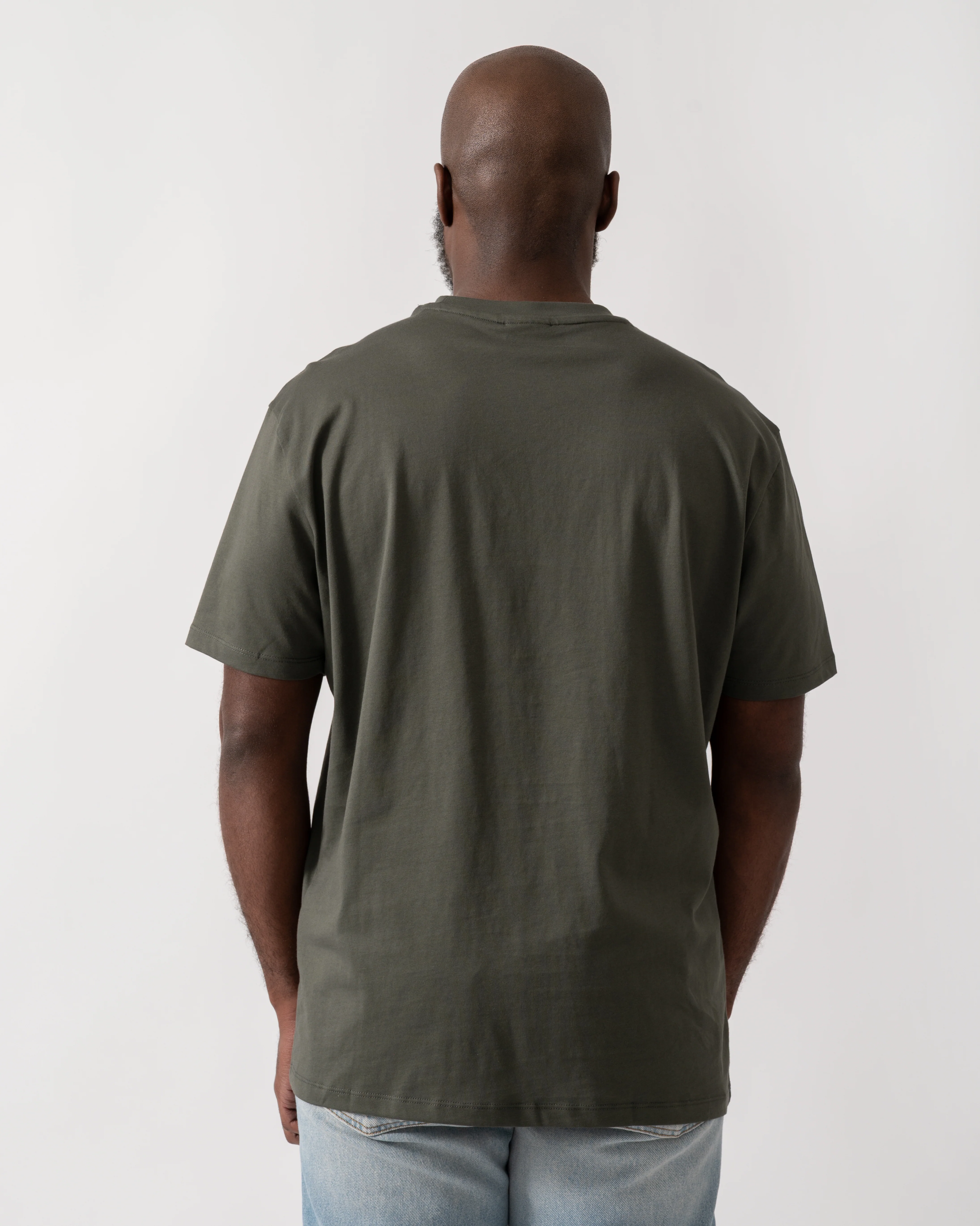 Armani Exchange Mens T-Shirt with Small Milano/New York Logo - Chimera - Image 3