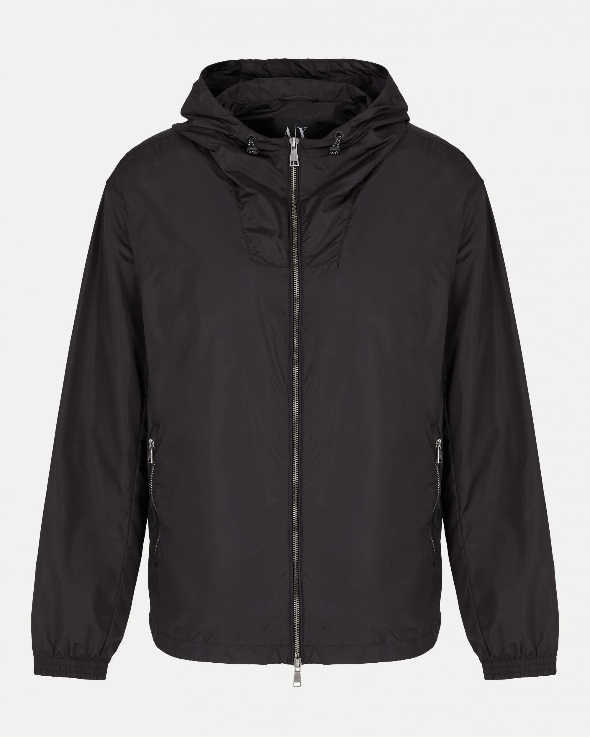 Armani Exchange Mens Windbreaker - Black UC001 - Image 6