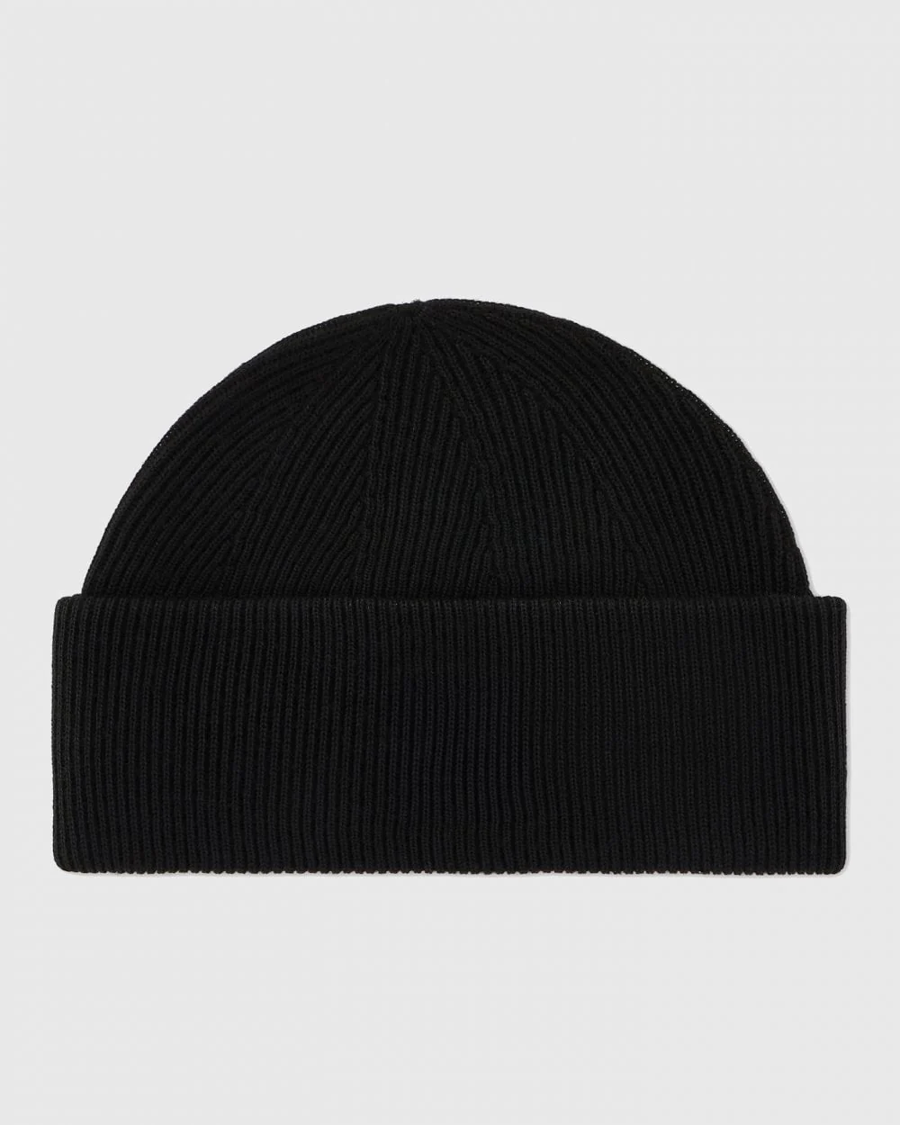 Armani Exchnage Mens Black Edition Logo Patch Beanie - Image 2
