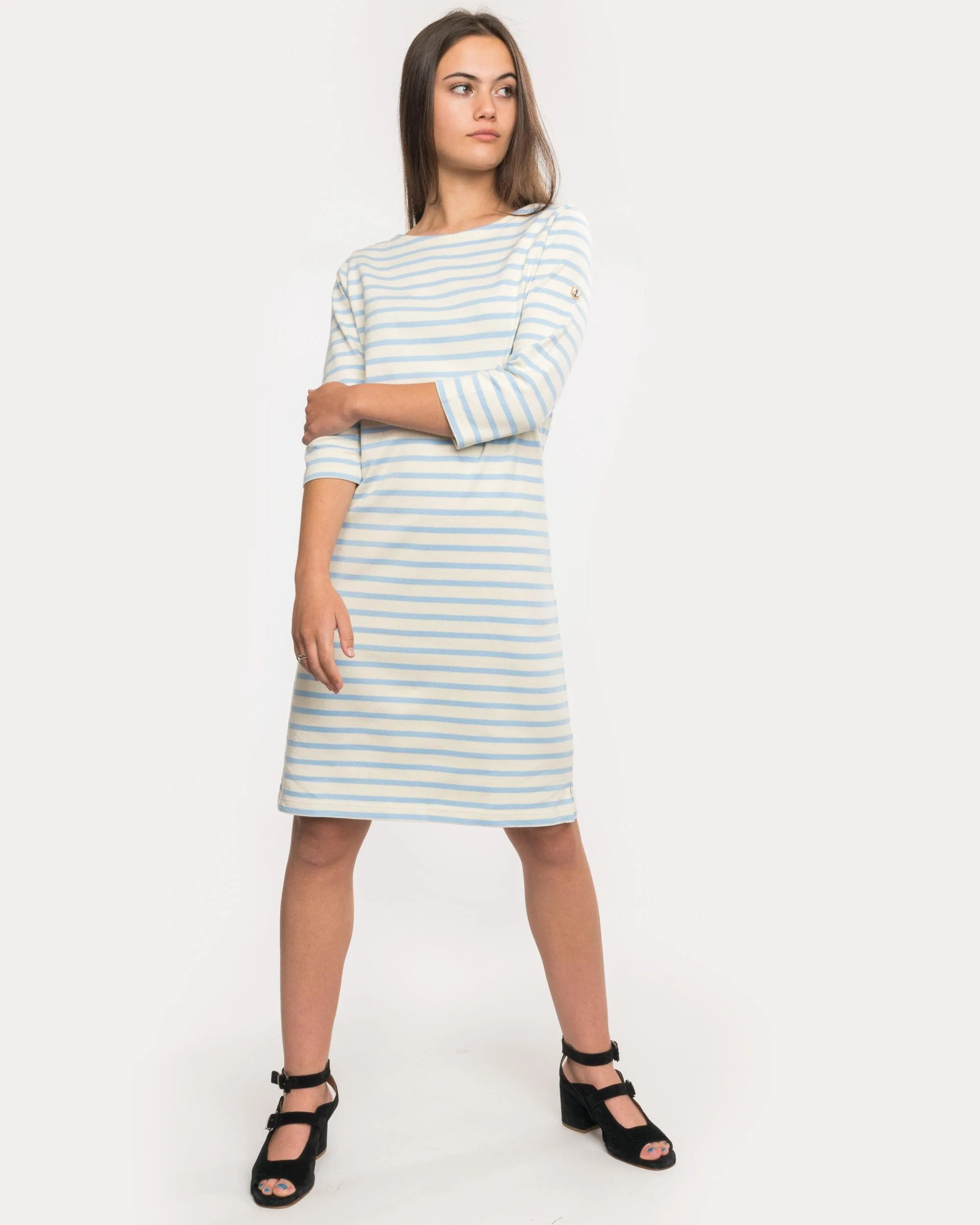 Armour Lux Casual Striped T-Shirt Dress - Image 3