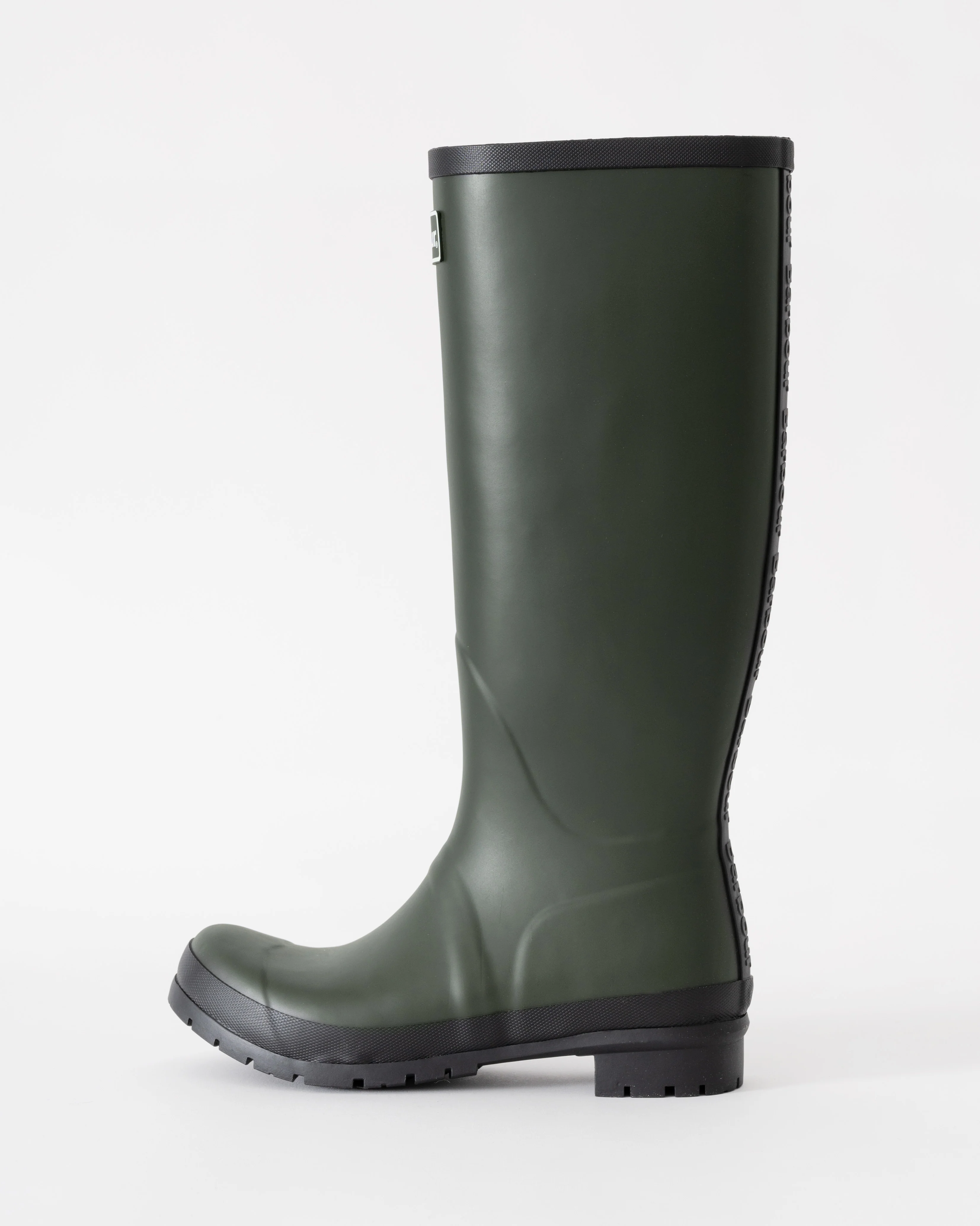 Barbour Abbey Womens Tall Wellingtons - Olive - Image 2