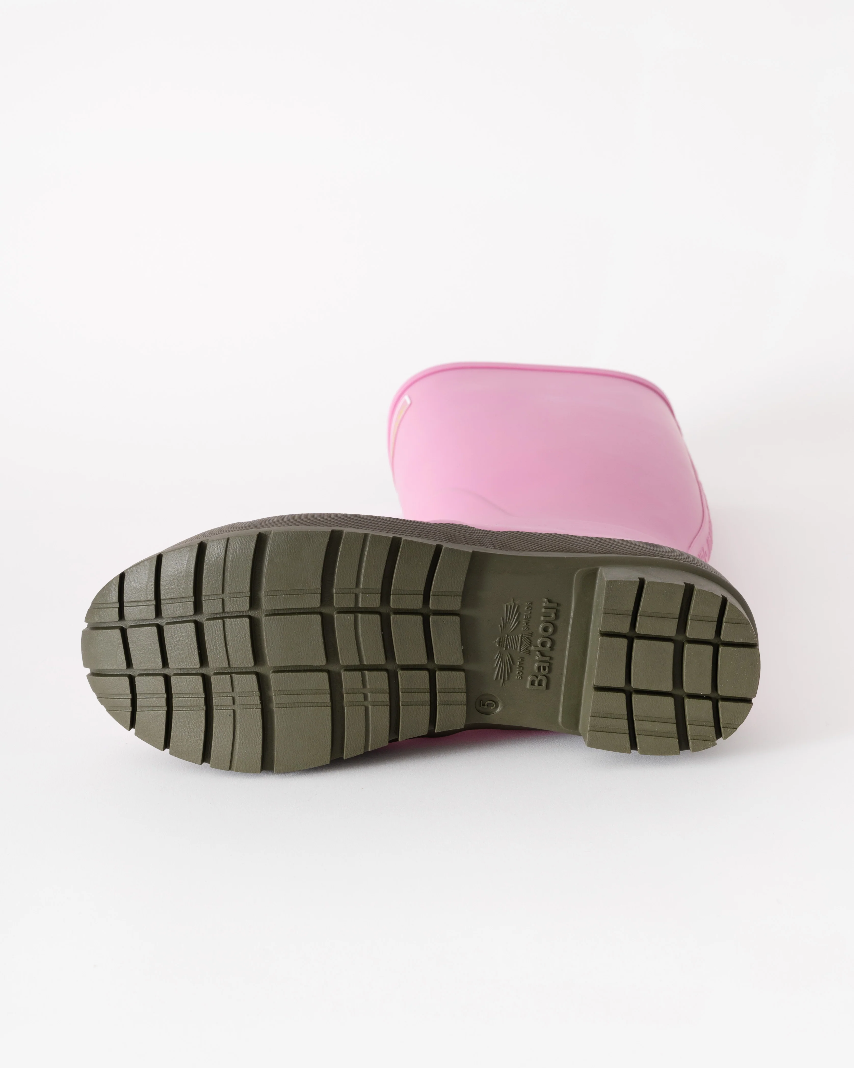 Barbour Abbey Womens Wellingtons - Pink - Image 4