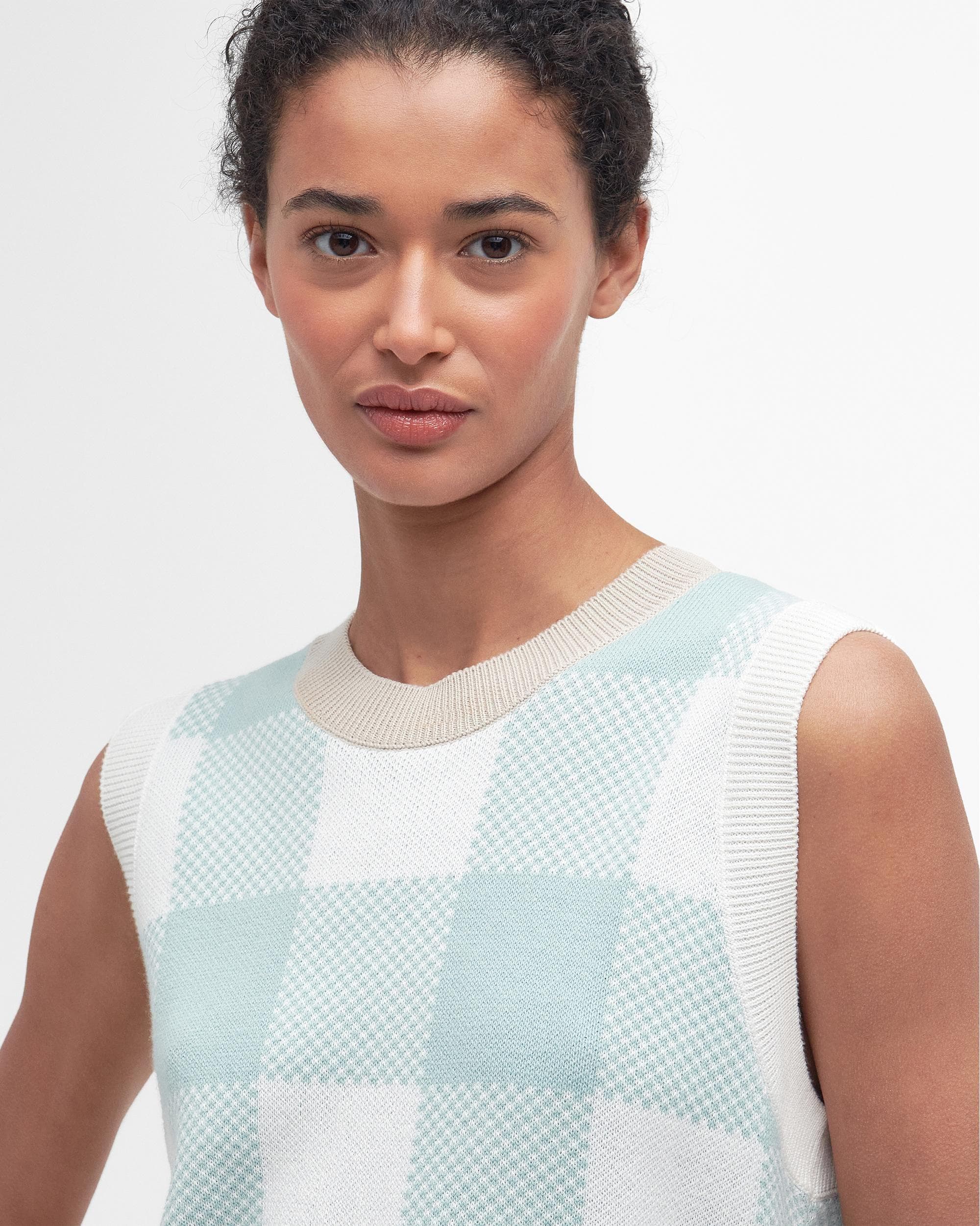 Barbour Abigail Womens Sleeveless Knitted Jumper - Image 4