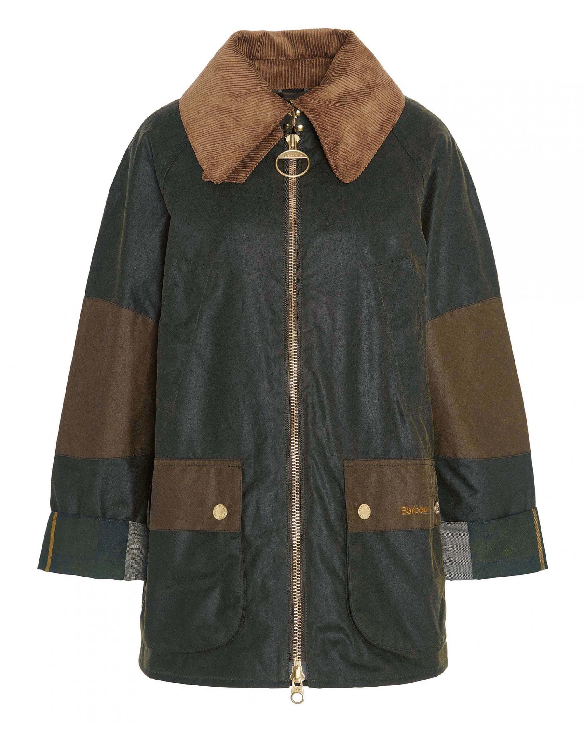 Barbour Allerston Womens Wax Jacket - Archive Olive/Beech/Ancient - Image 10
