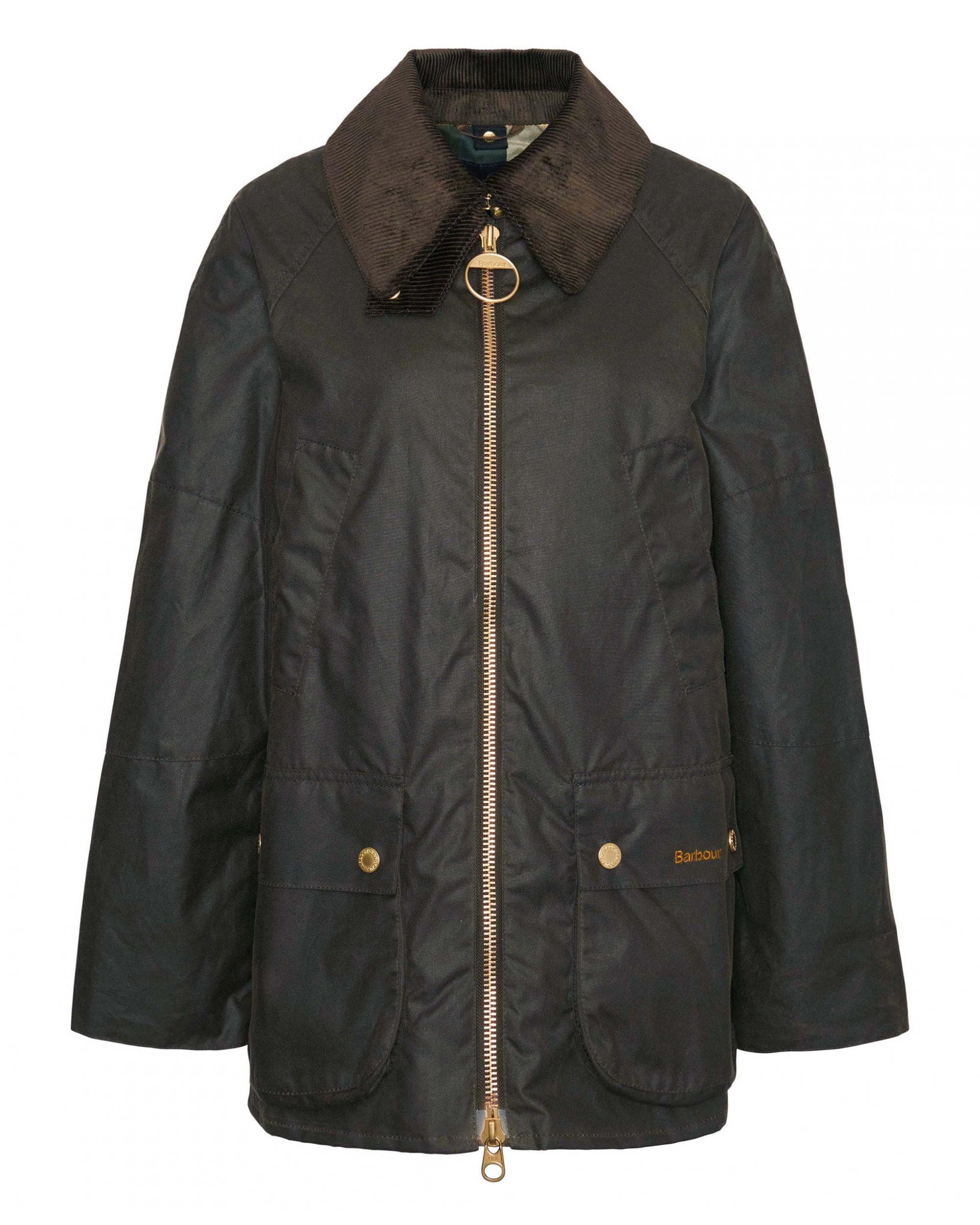 Barbour Allerston Womens Wax Jacket - Olive/Ancient - Image 10