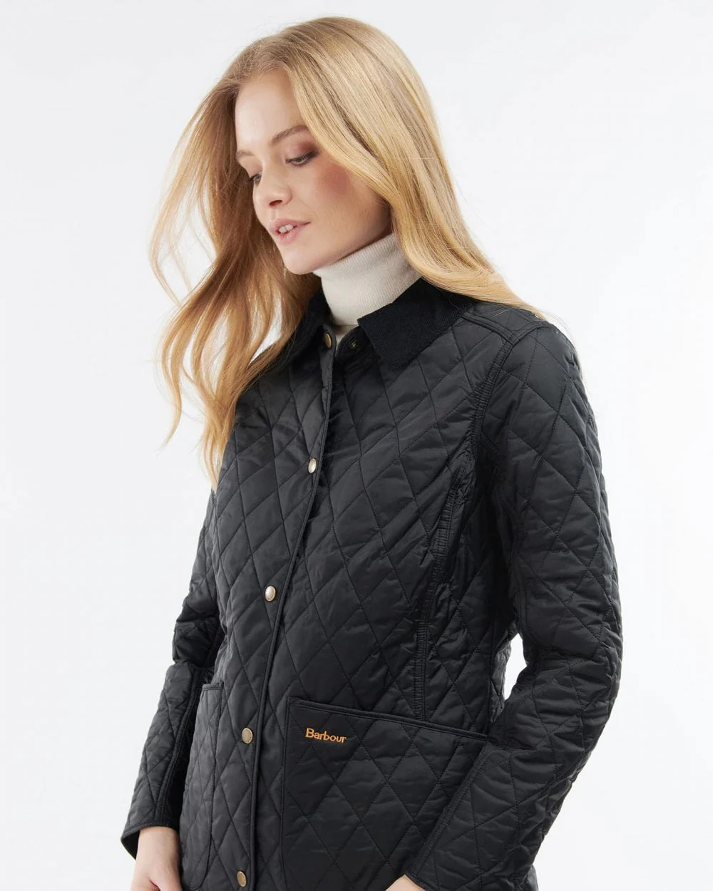 Barbour Annandale Quilted Womens Jacket - Black - Image 3