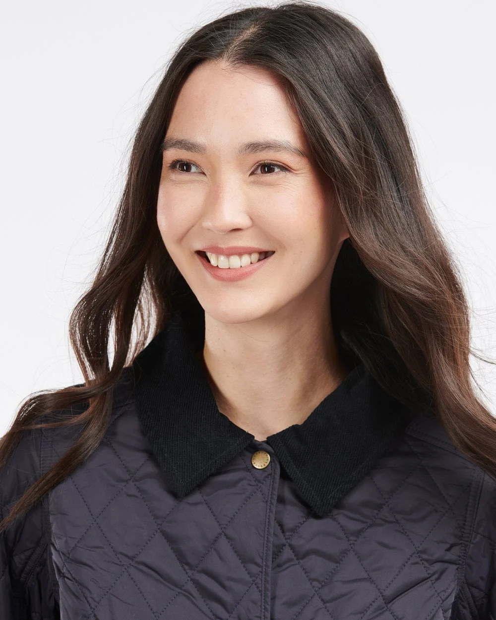Barbour Annandale Quilted Womens Jacket - Navy - Image 2