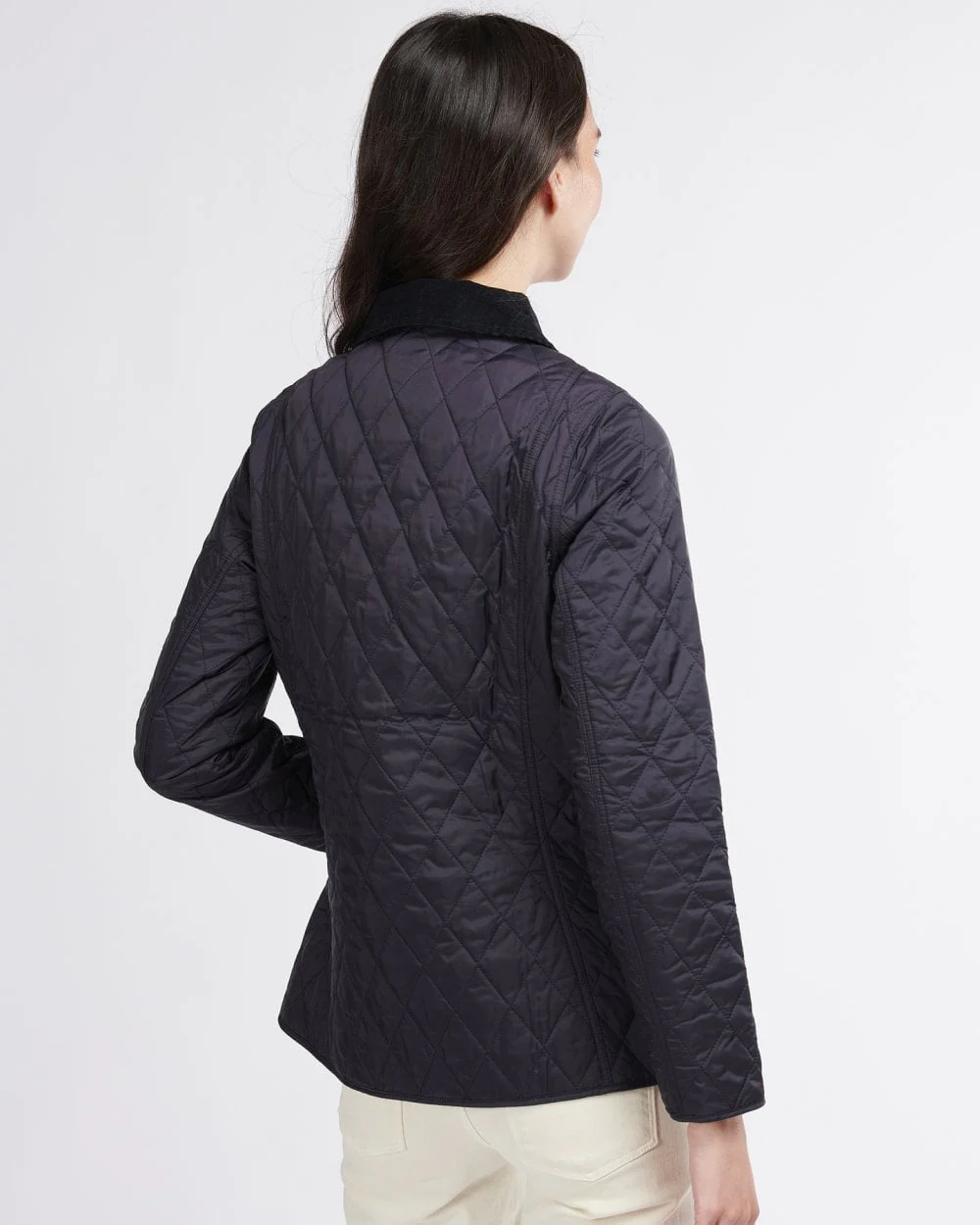 Barbour Annandale Quilted Womens Jacket - Navy - Image 5