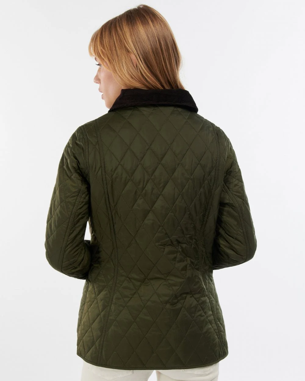 Barbour Annandale Quilted Womens Jacket - Olive - Image 5