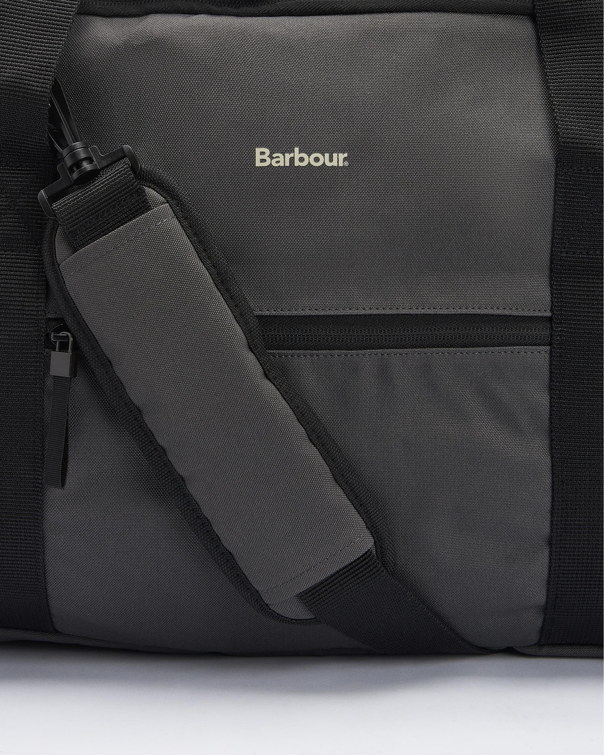 Barbour Arwin Unisex Canvas Duffle Bag - Image 4