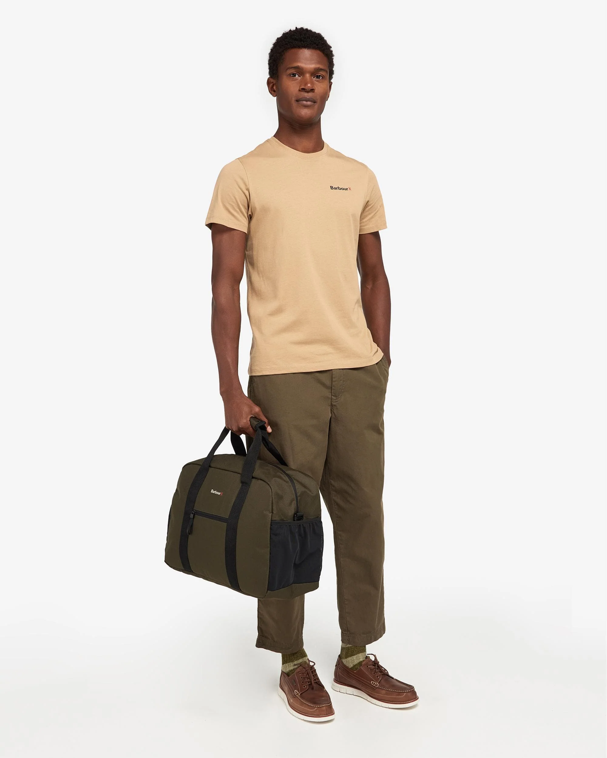 Barbour Arwin Unisex Canvas Holdall - Image 2