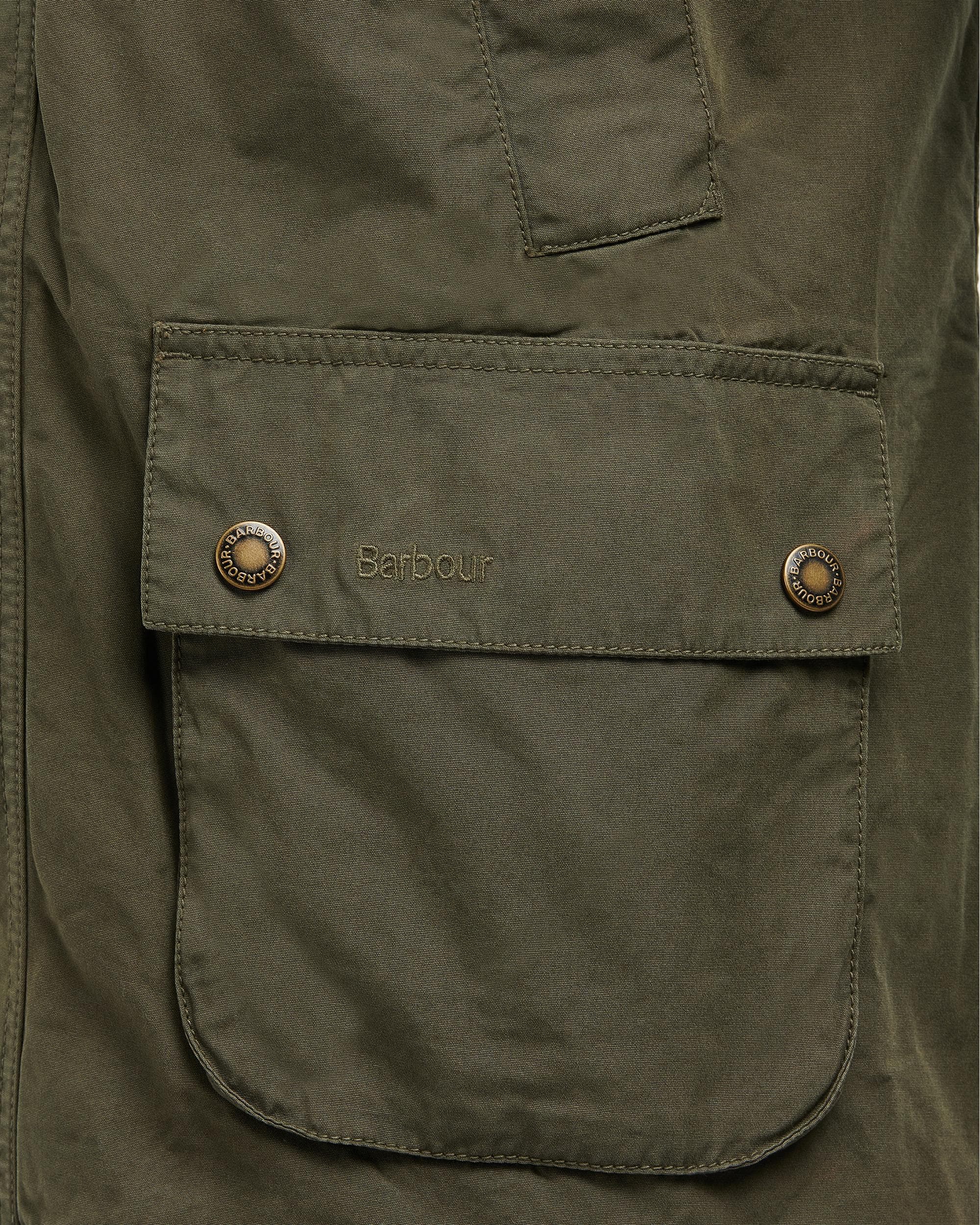 Barbour Ashby Mens Casual Jacket - Olive - Image 6