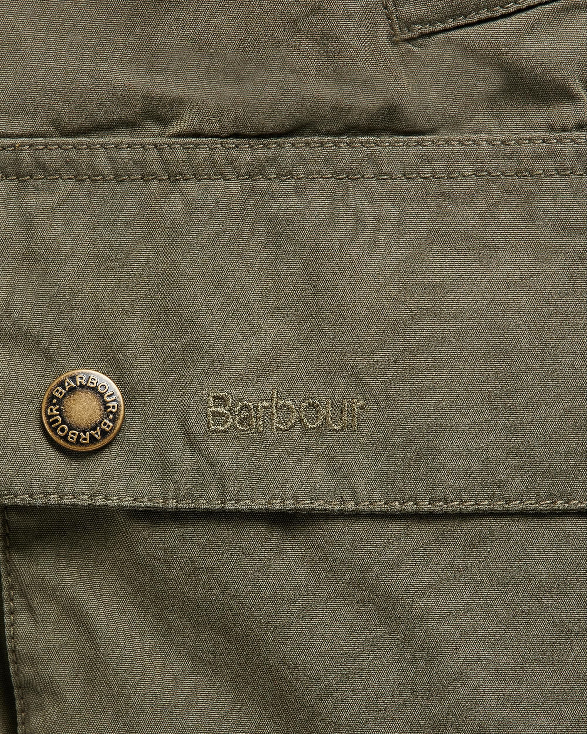 Barbour Ashby Mens Casual Jacket - Olive - Image 7