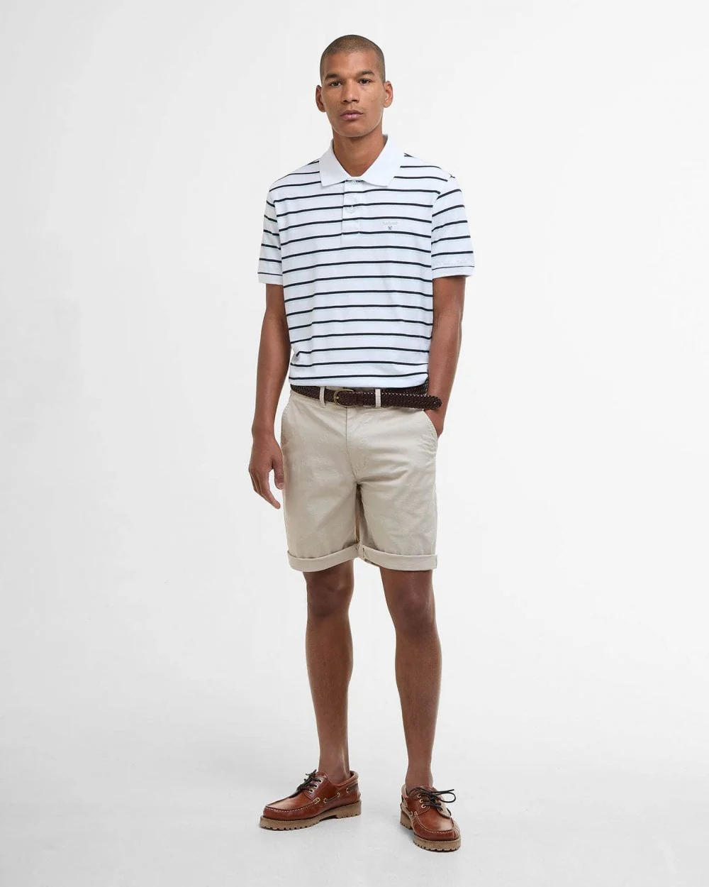 Barbour Ashill Striped Mens Polo Shirt - Image 2