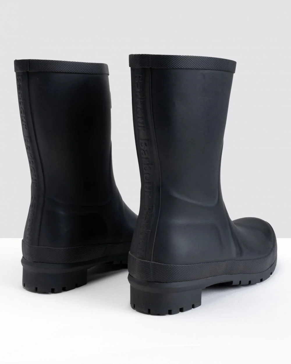 Barbour Banbury Womens Short Wellingtons - Black - Image 5