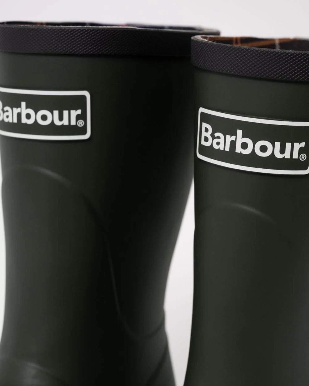 Barbour Banbury Womens Short Wellingtons - Olive - Image 2