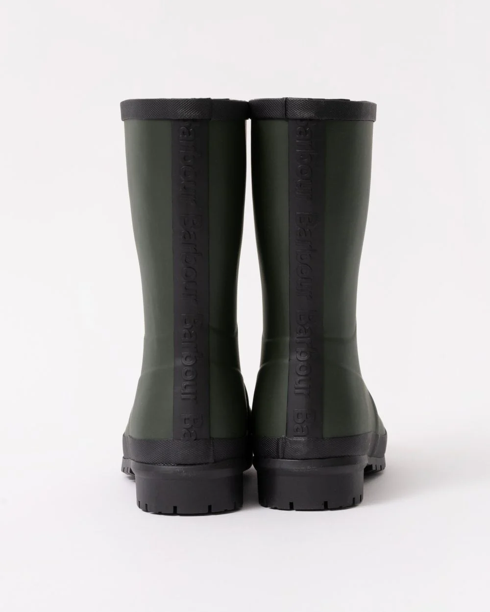 Barbour Banbury Womens Short Wellingtons - Olive - Image 3