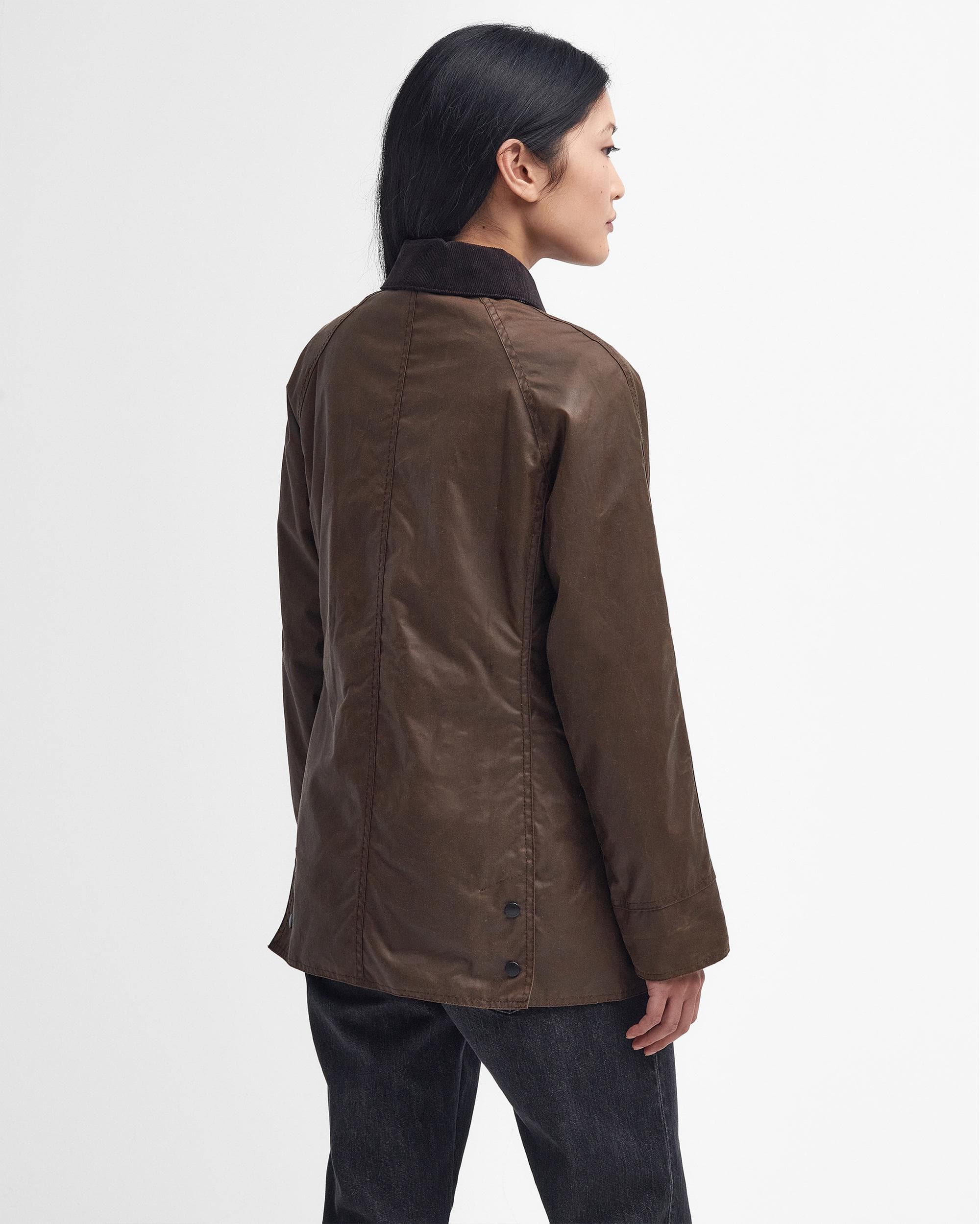 Barbour Beadnell Womens Wax Jacket - Bark - Image 6