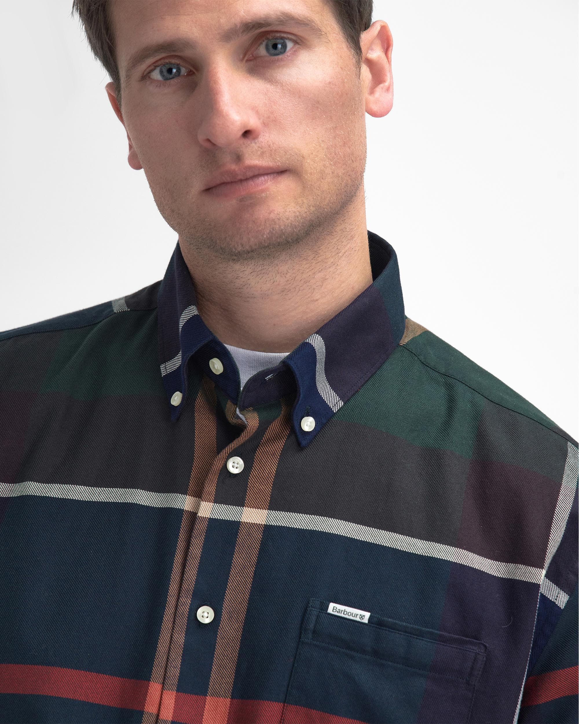 Barbour Bearpark Mens Long Sleeve Tartan Shirt - Image 2